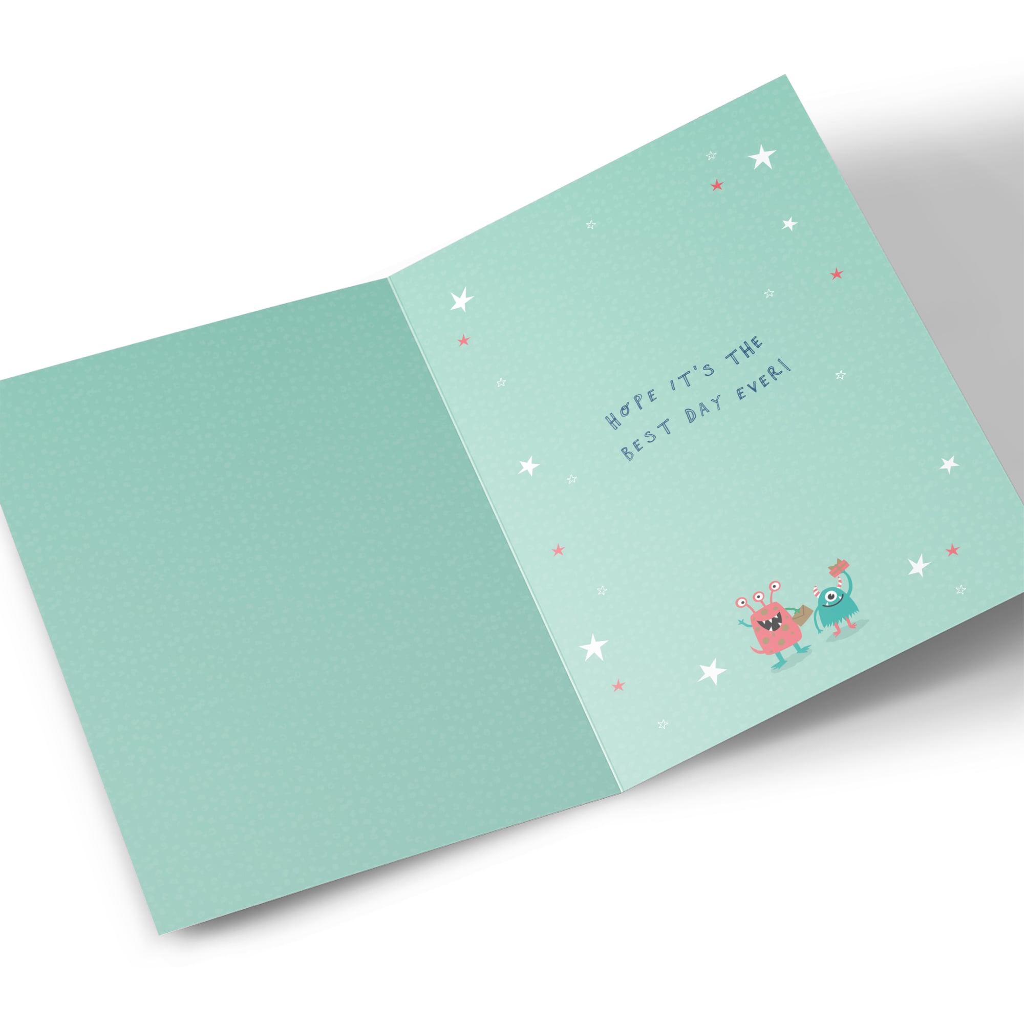 Birthday Card - Have a Monster Birthday, Cousin