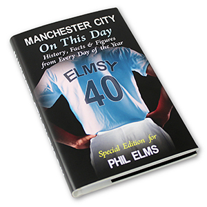 Personalised Manchester City 'On This Day' Book