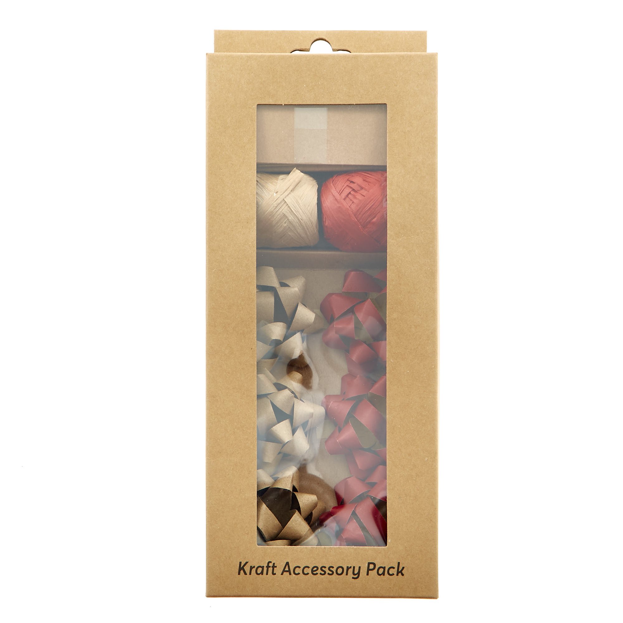 Kraft Gift Wrap Accessories Pack