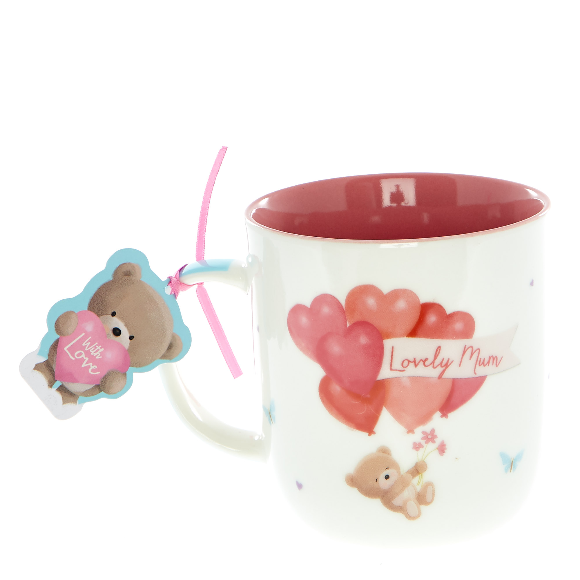 Hugs Bear Lovely Mum Mug & Coaster Set