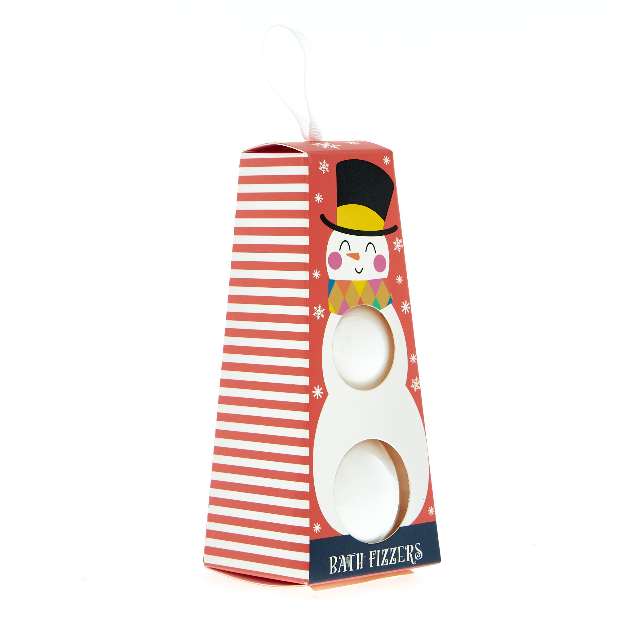 Mini Snowman Lavender Bath Fizzers - Set of 3