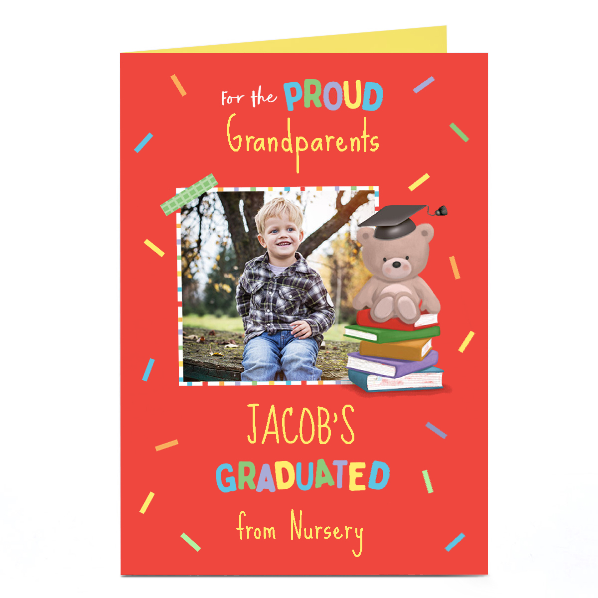 Photo Hugs Education Card - For the Proud