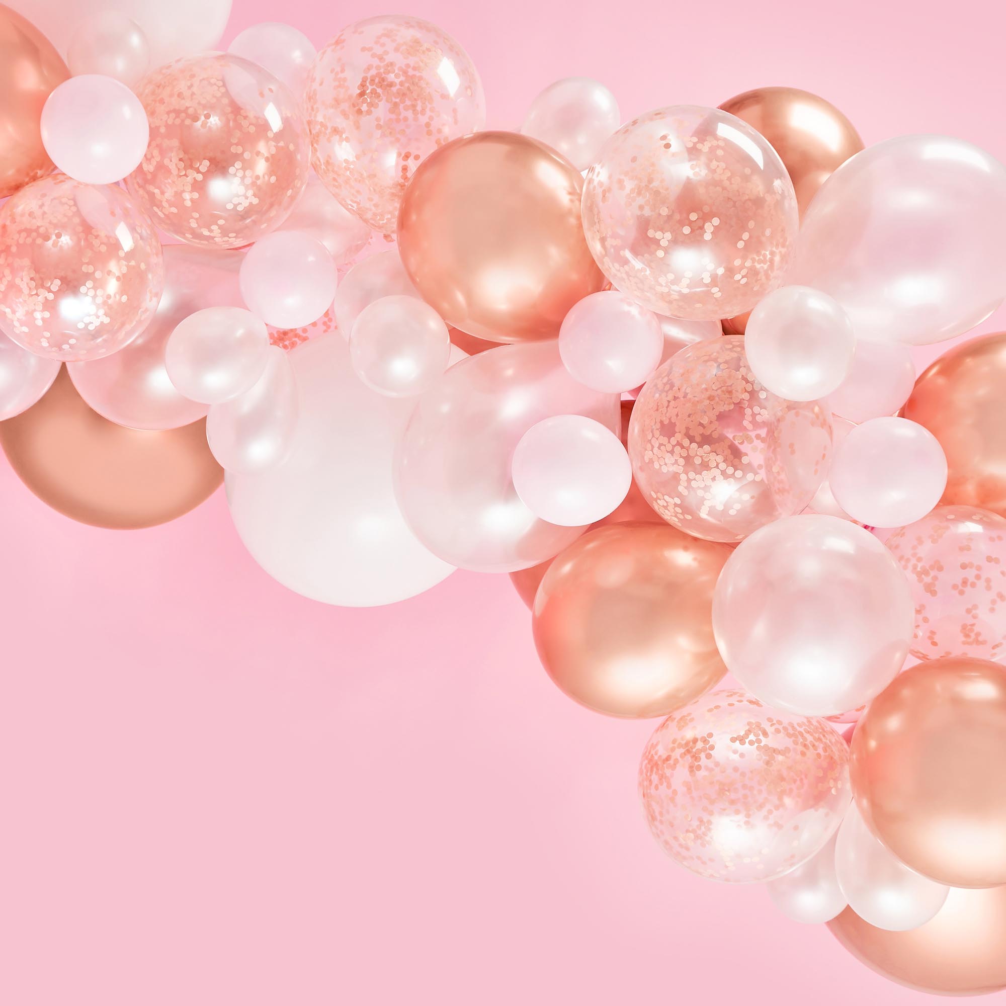 Rose Gold Balloon Arch Kit