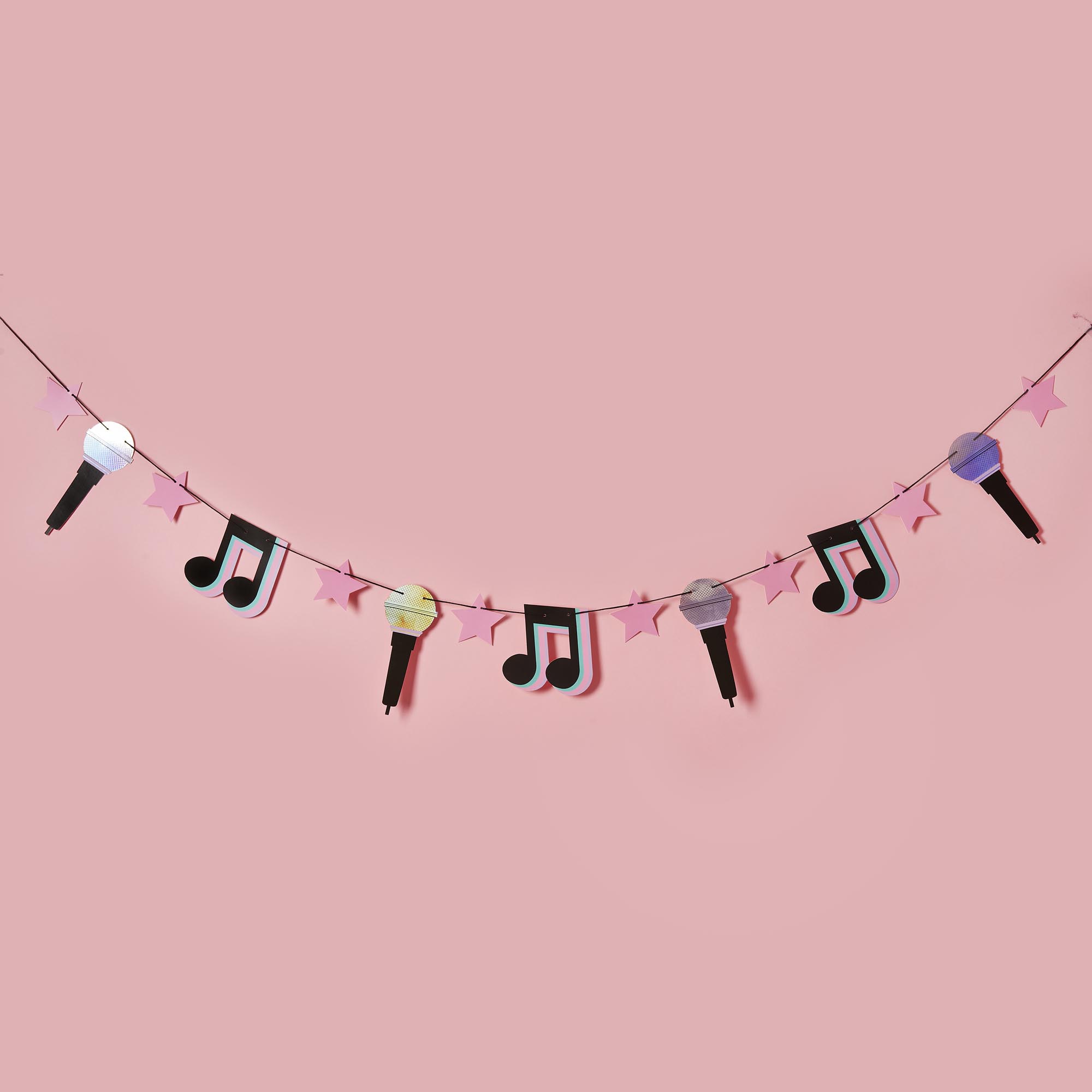 Let's Dance Party Card Garland 2m