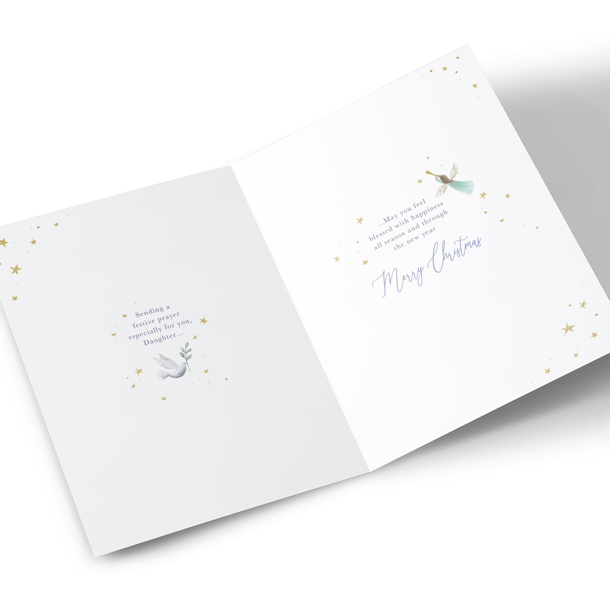 Christmas Card - Daughter Wishing You Peace And Joy