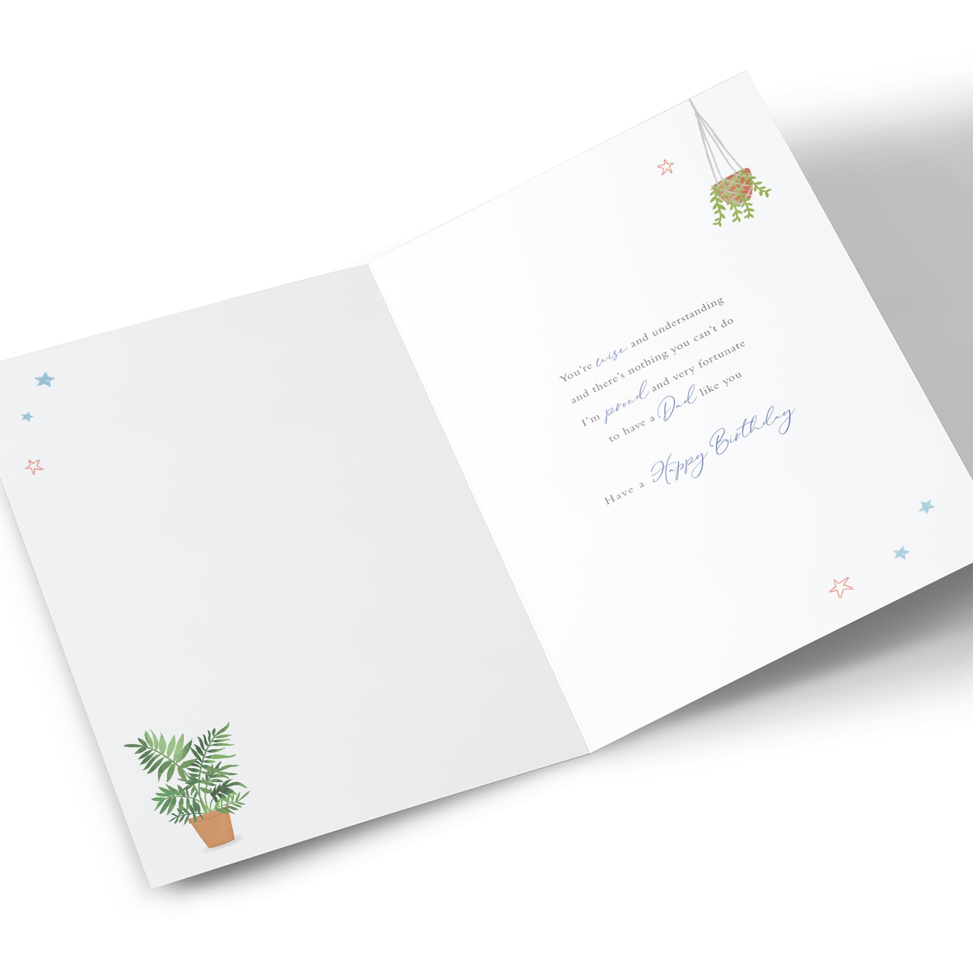 Birthday Card - Warm and Kind and Caring, Dad