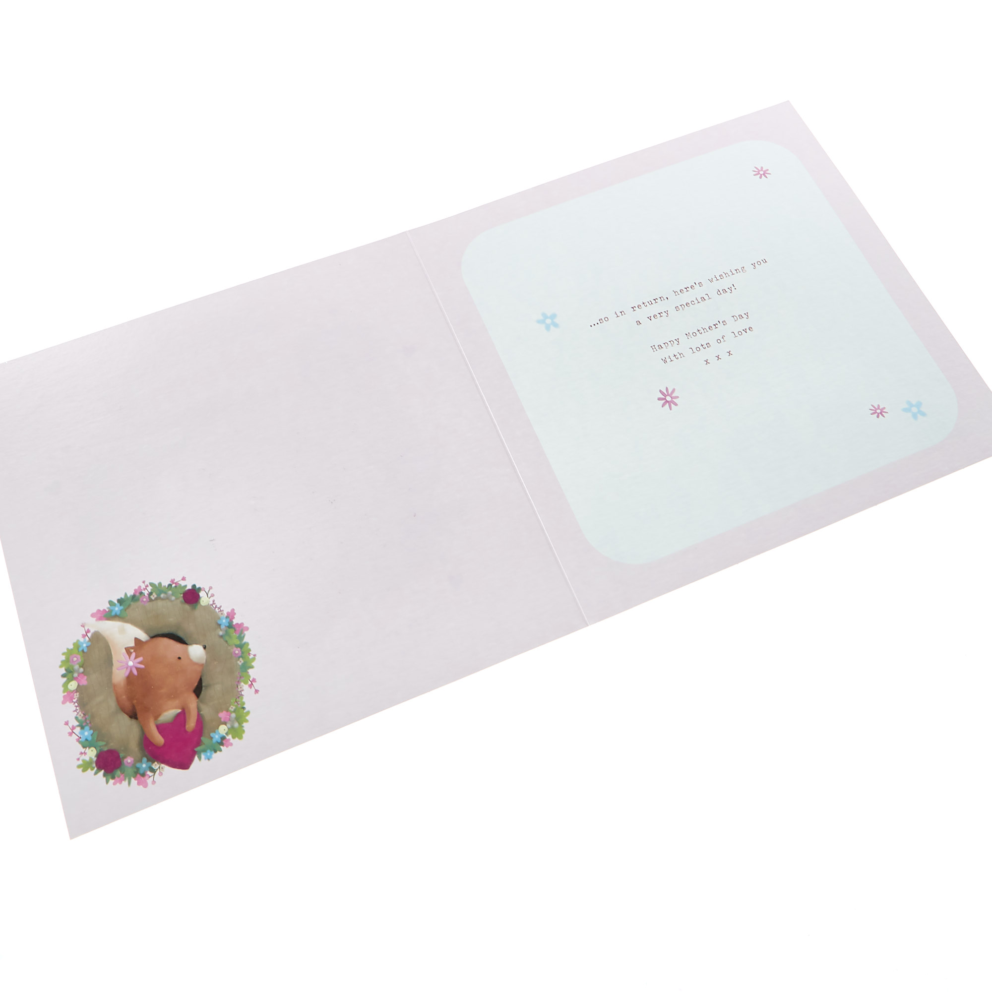 Mother's Day Card - For You Mum Squirrel