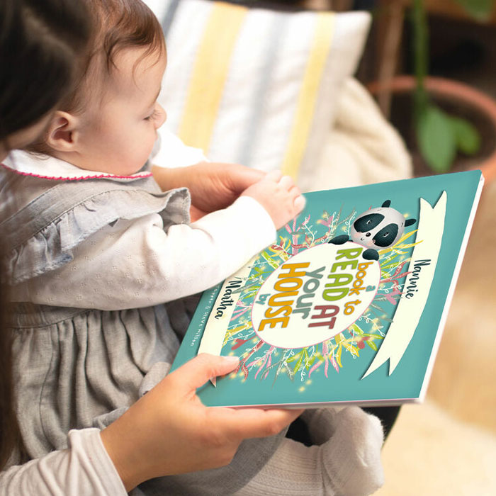 A Book To Read At Your House for Grandmothers Personalised Book