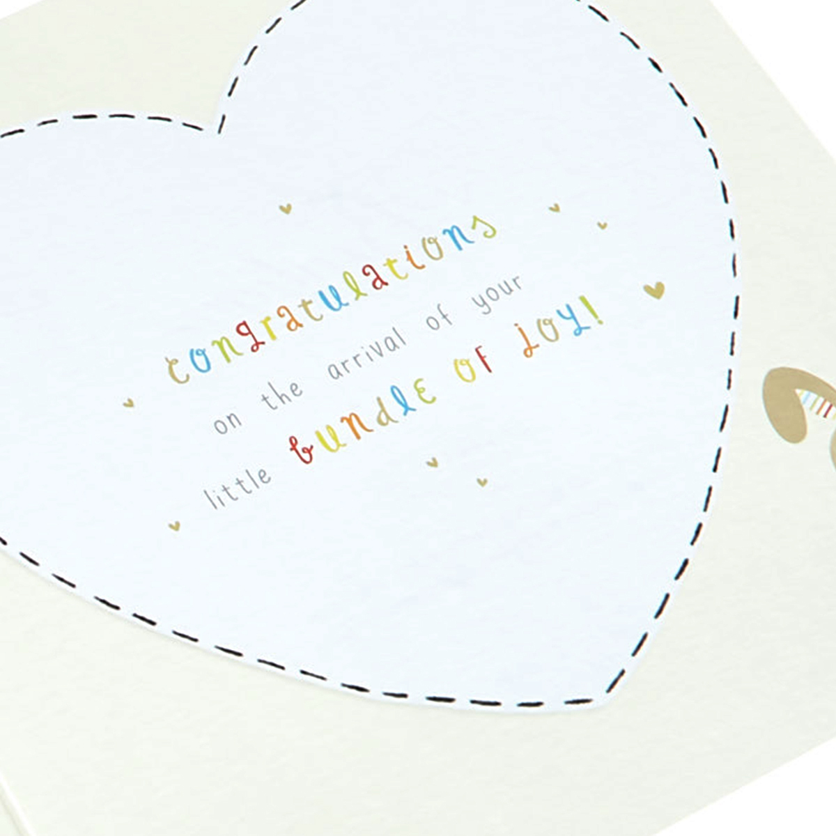 Boutique Collection New Baby Card - Little Pumpkin