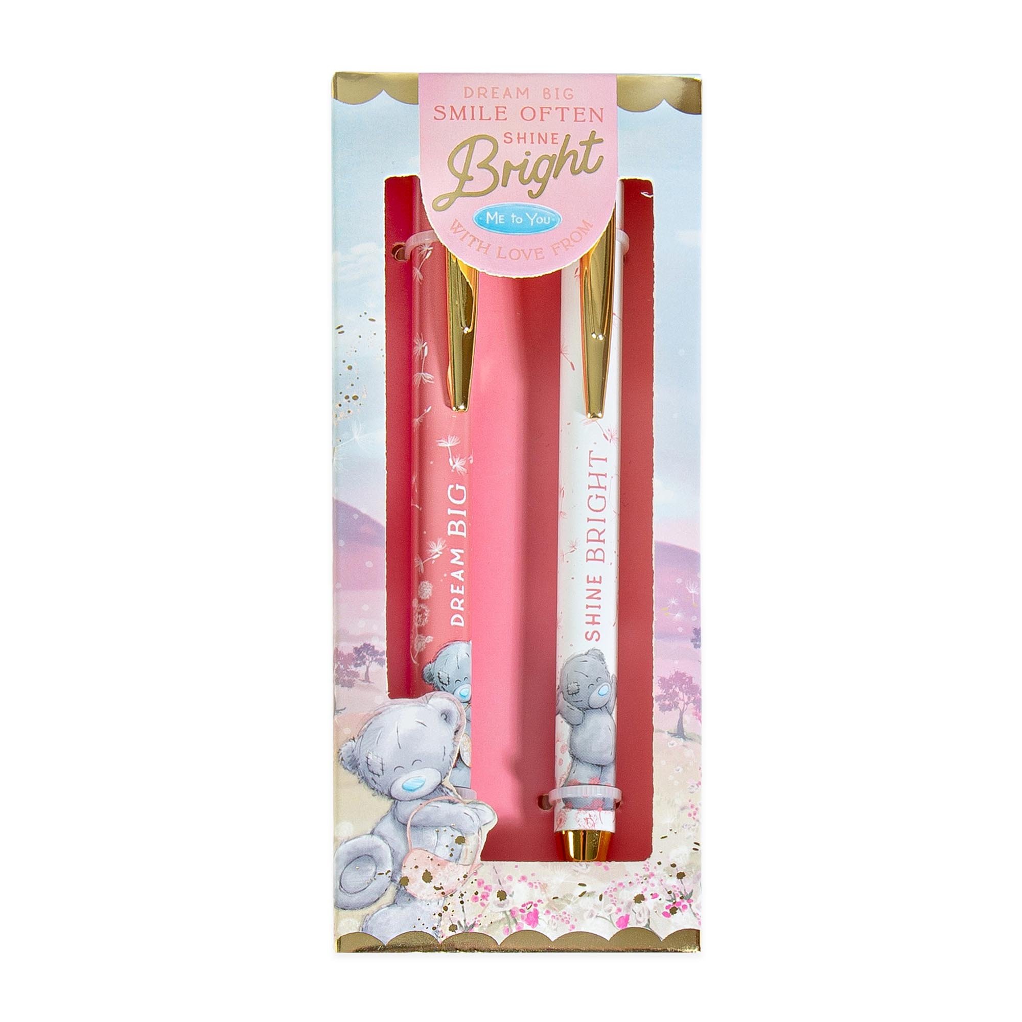 Tatty Teddy Dream Big & Shine Bright Duo Pen Set