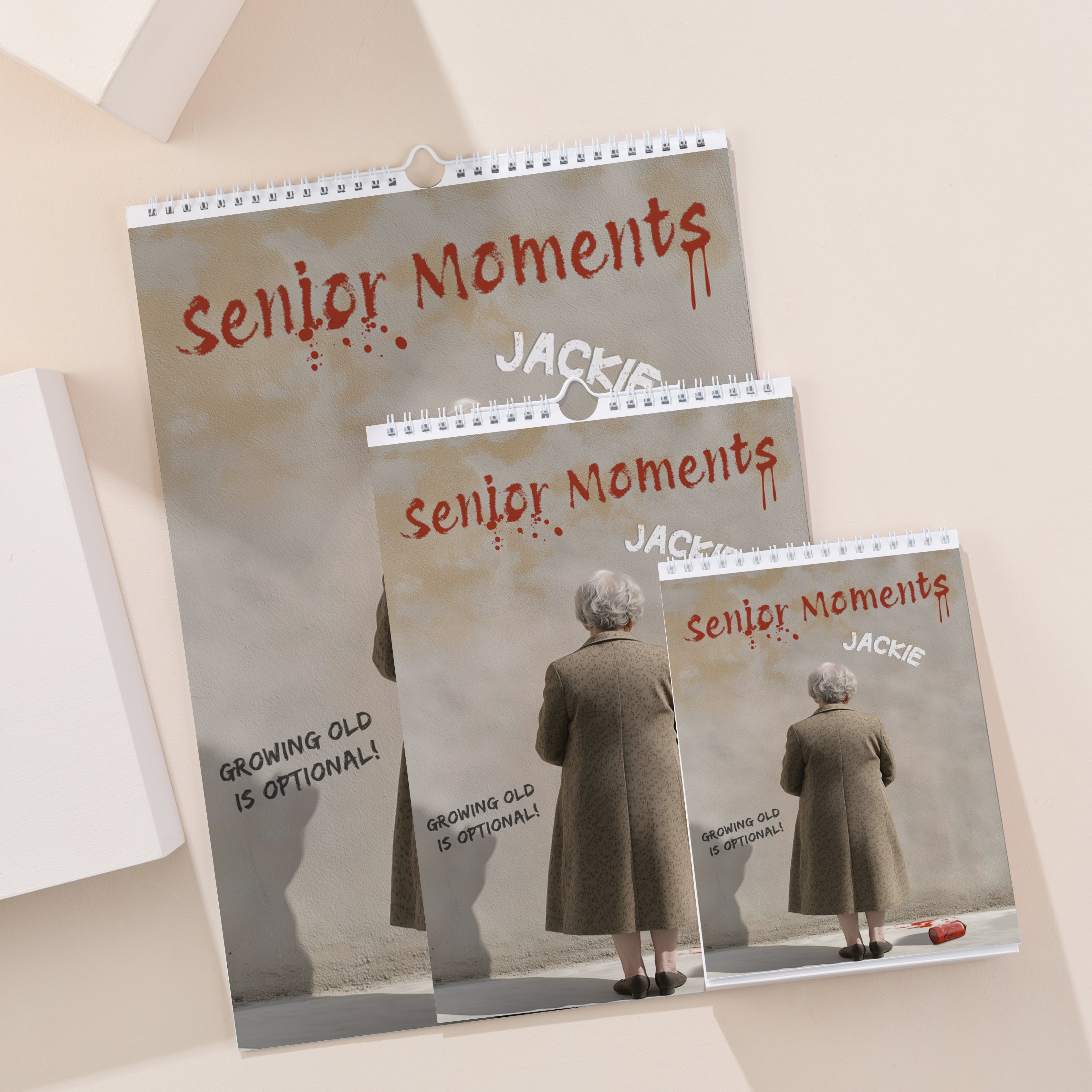 Personalised Senior Moments Calendar