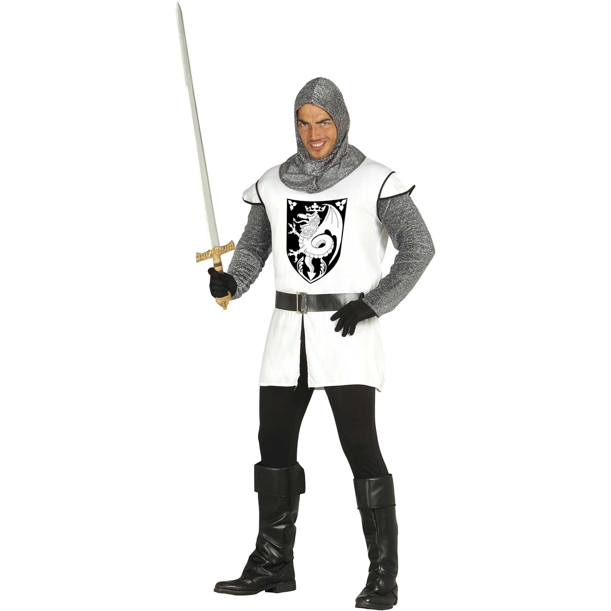 Medieval Knight Adult Fancy Dress Costume 