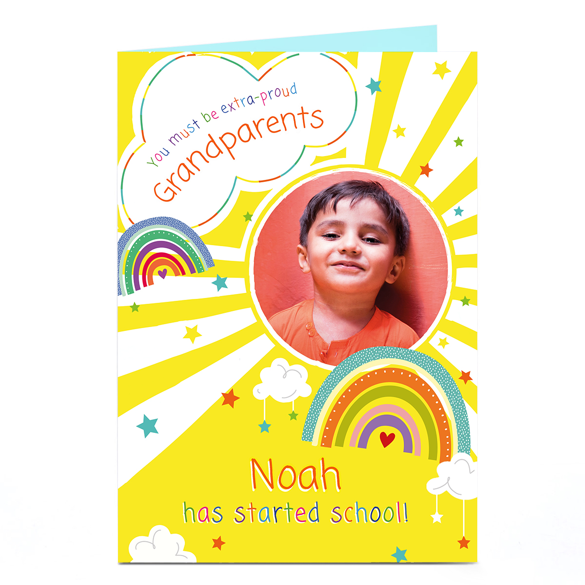 Photo Card - Extra Proud School Starter