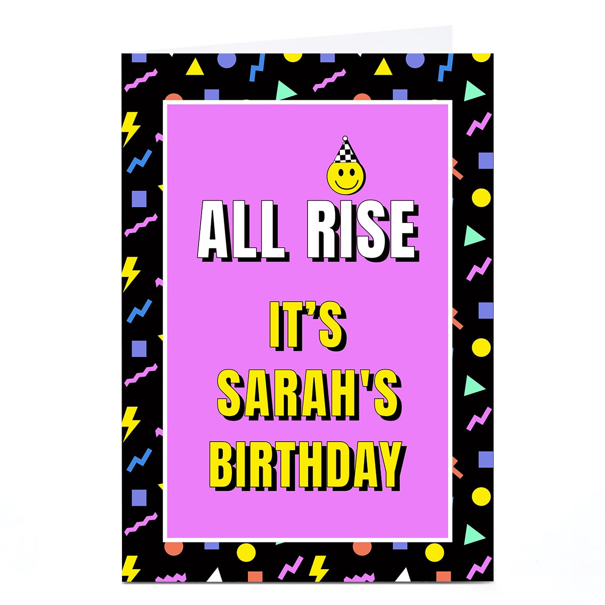 Birthday Card - All Rise