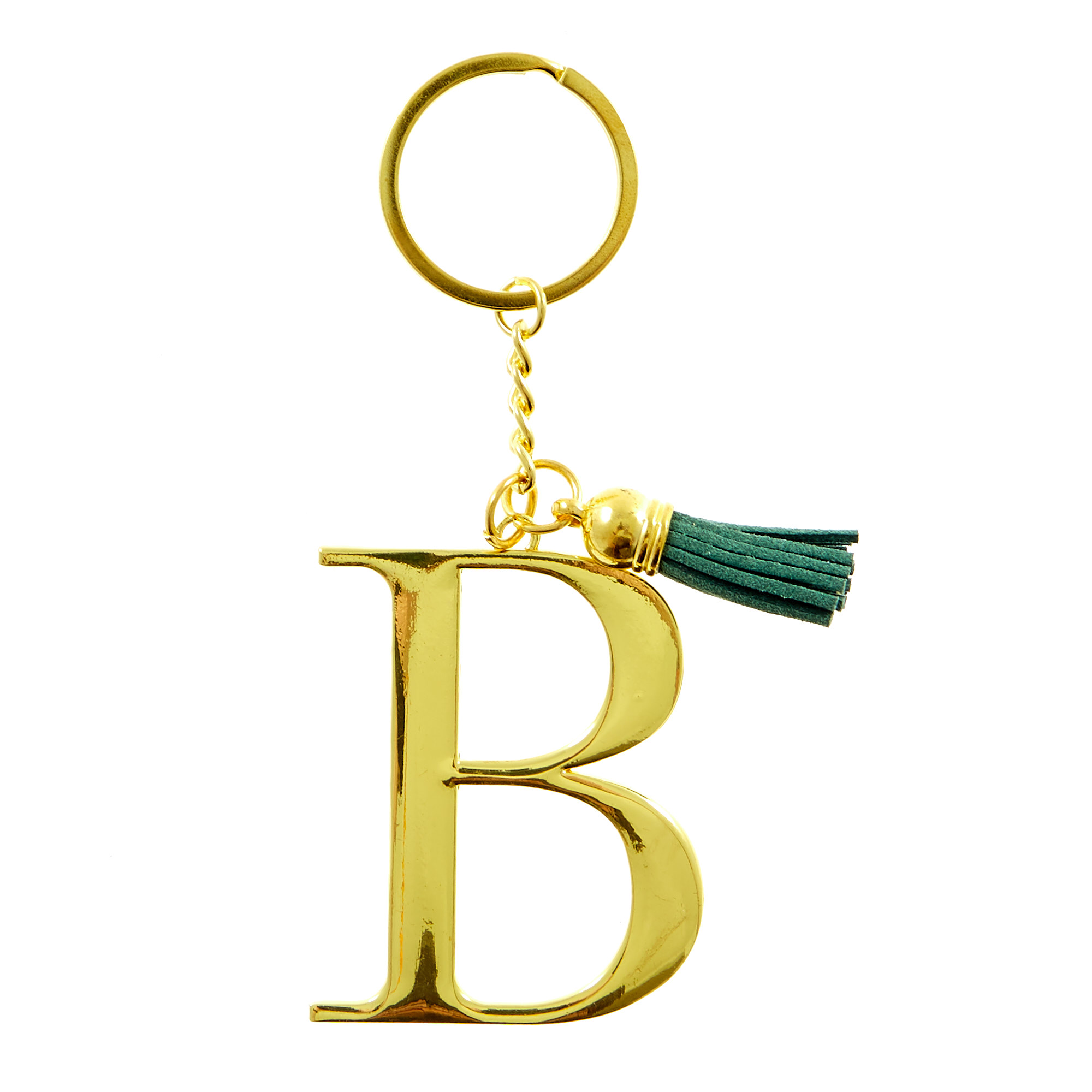 Letter B Key Ring
