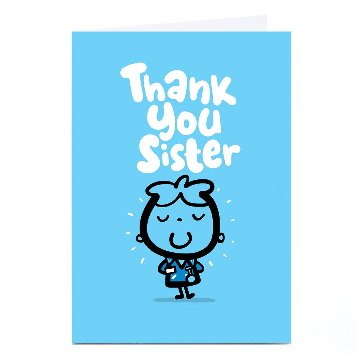 Personalised Fruitloops Thank You Card - Sister