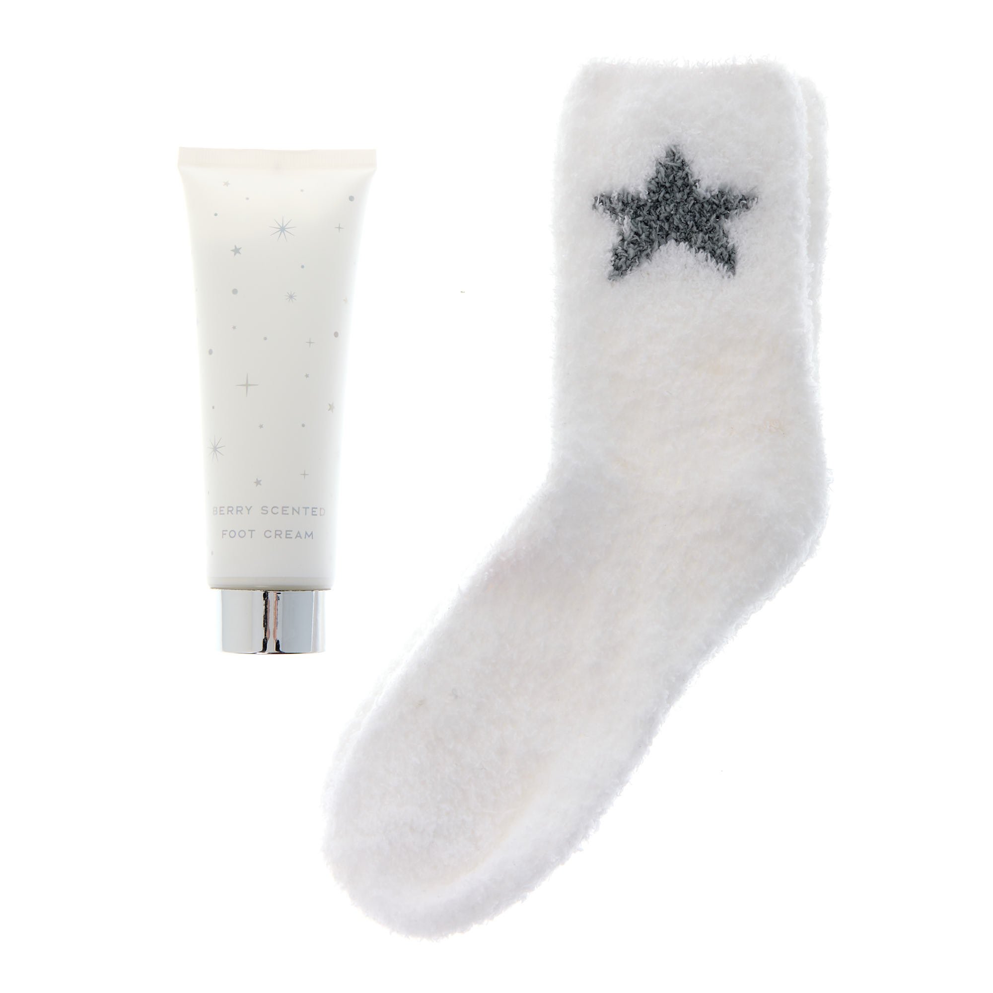 Little Luxuries Very Berry Foot Cream & Socks Gift Set