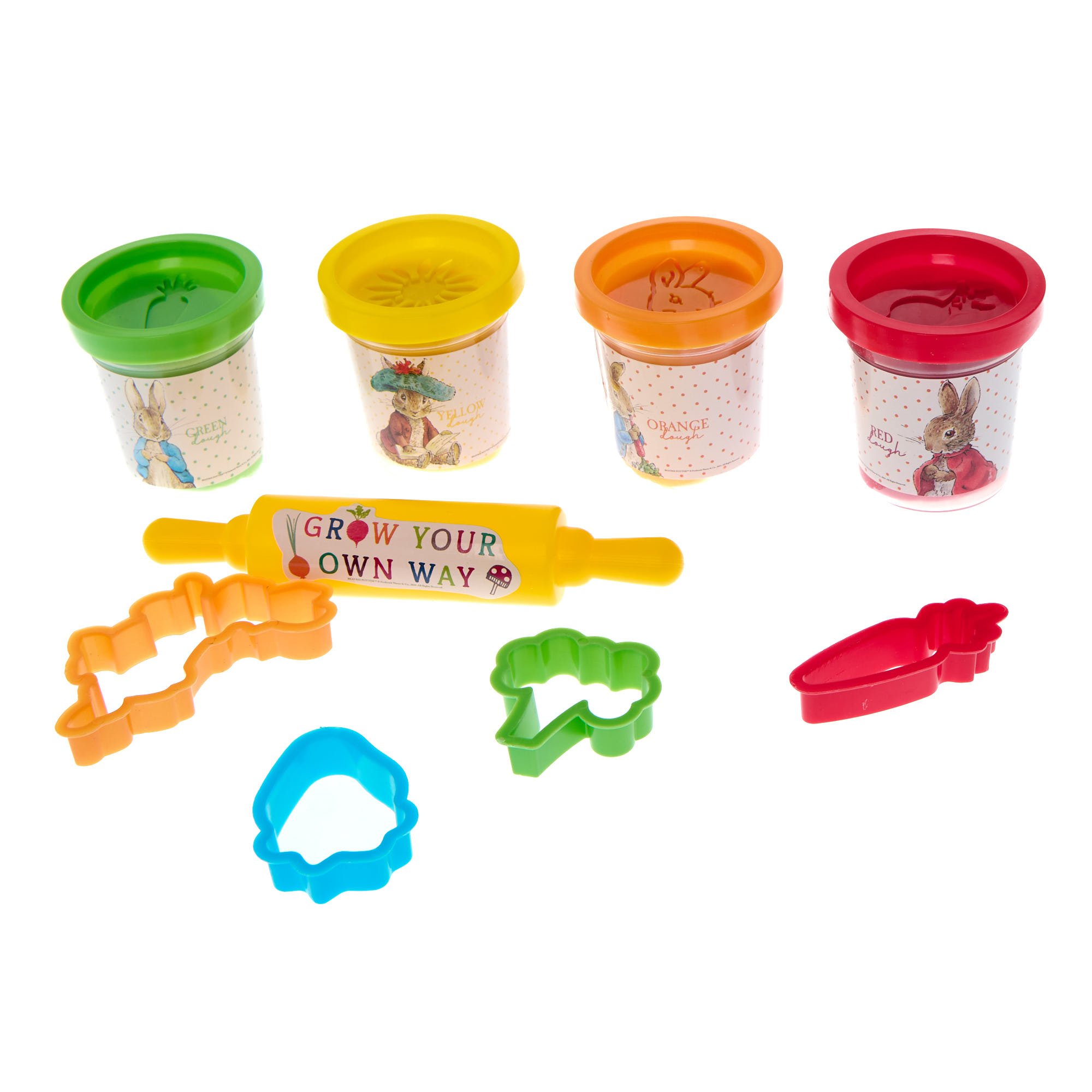 Peter Rabbit Vegetable Garden Dough Play Set