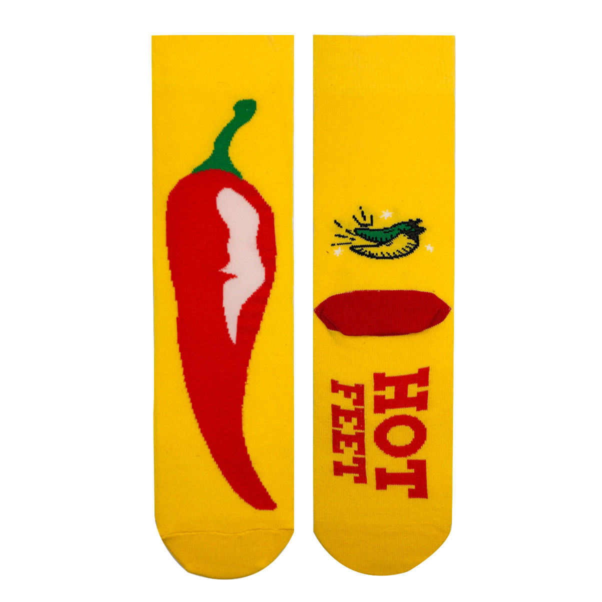 Unisex Chilli Hot Stuff Socks Gift Set - 3 Pairs