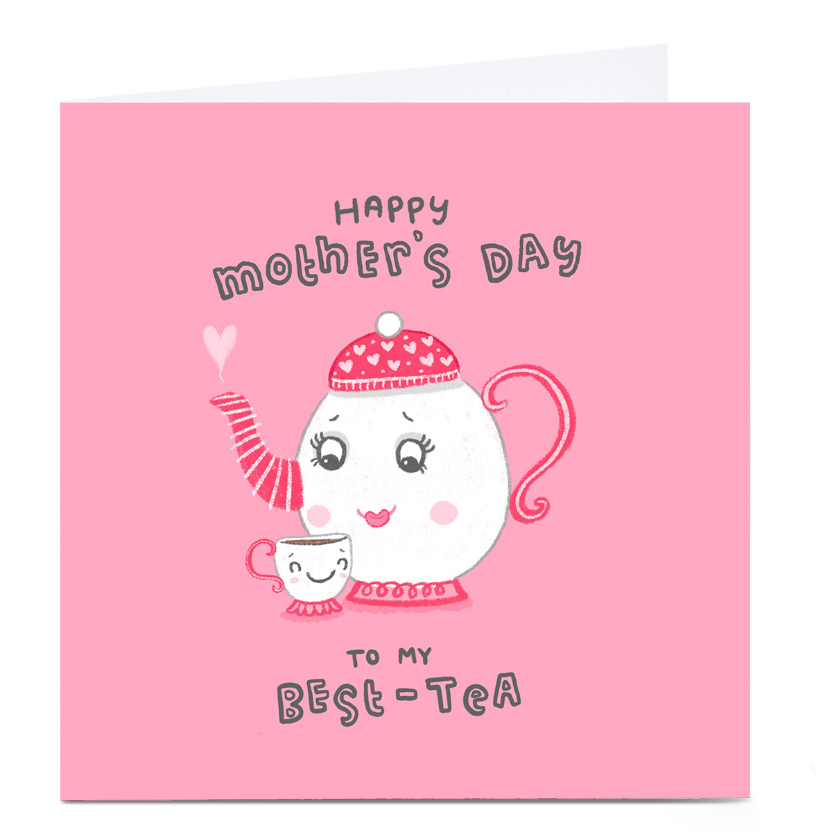 Personalised Blue Kiwi Mother's Day Card - To My Best-Tea