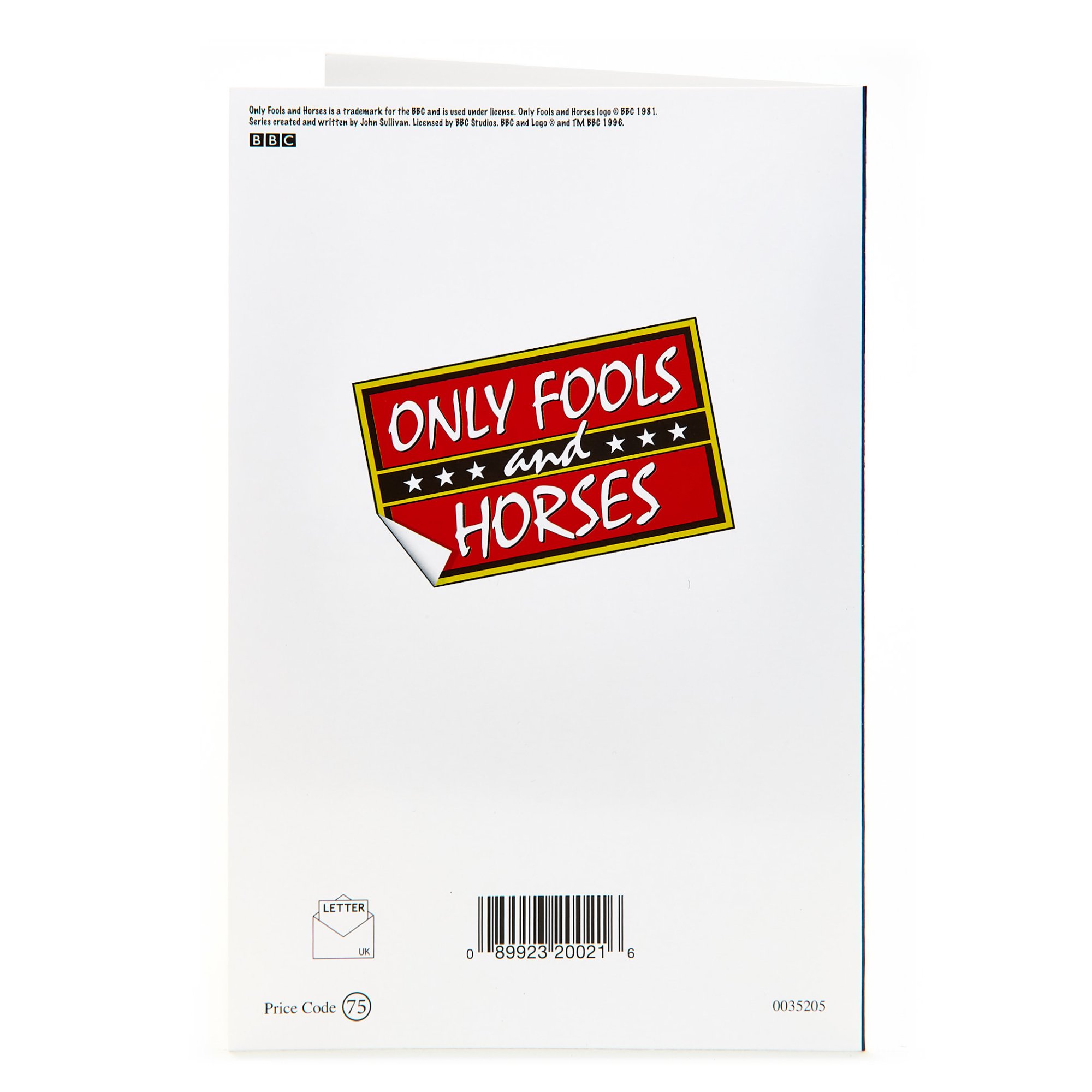Only Fools & Horses 65th Birthday Card