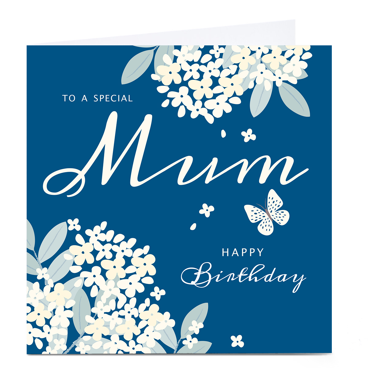 Personalised Klara Hawkins Card - Mum Floral