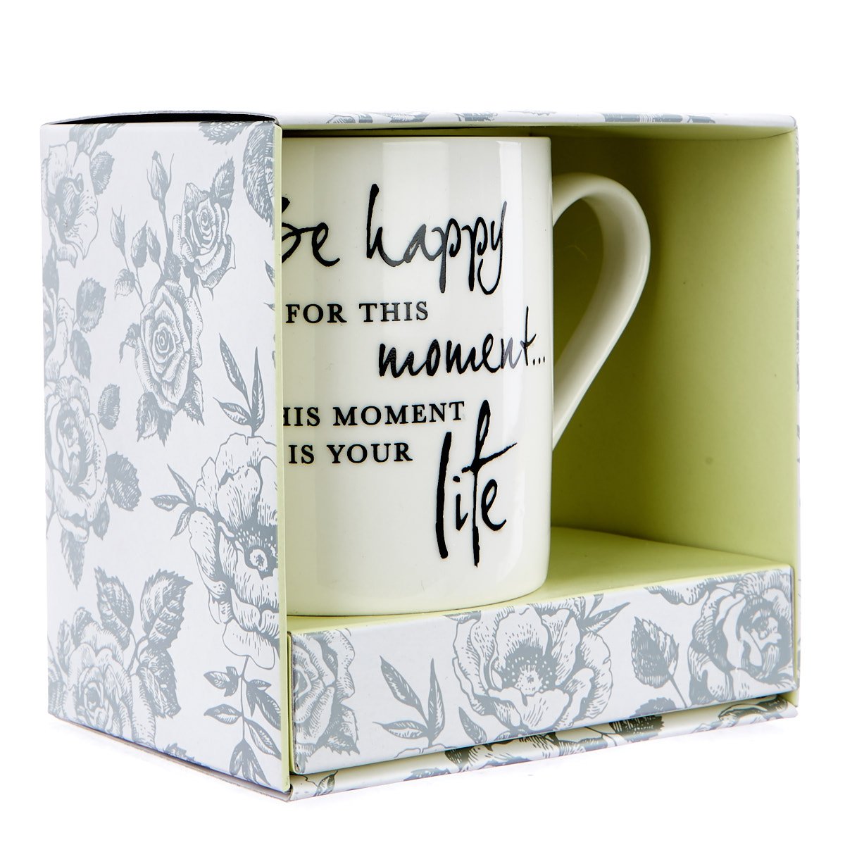 Victoria Meredith Thoughts For Life Mug - Be Happy 