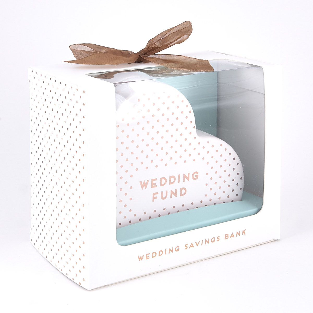 Wedding Fund' Money Box Heart