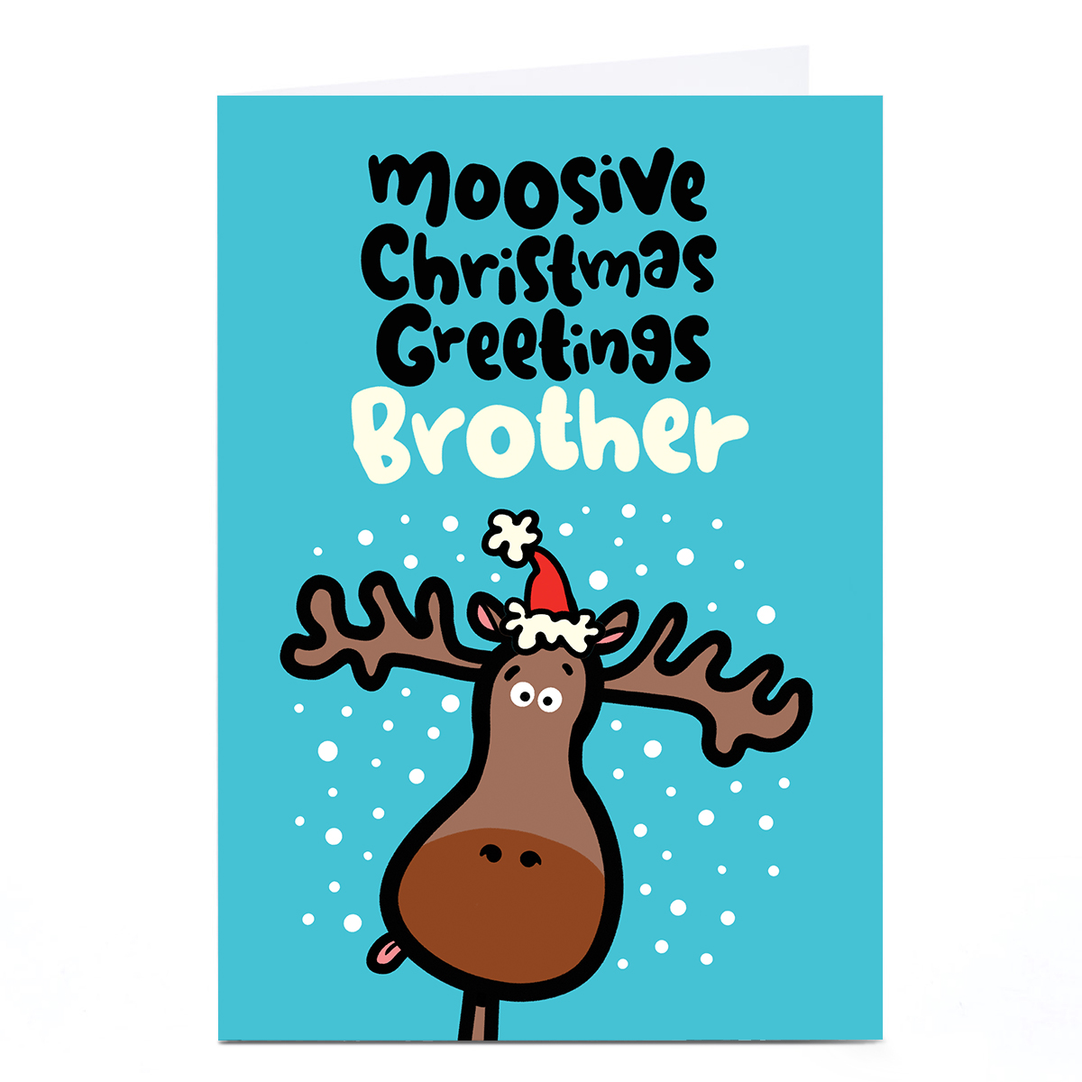 Personalised Fruitloops Christmas Card - Brother