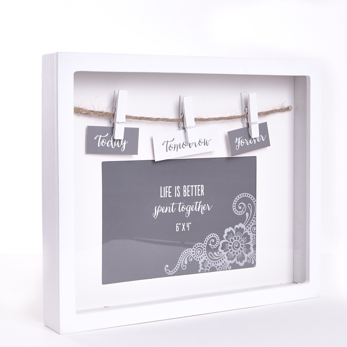 Today Tomorrow Forever Box Photo Frame