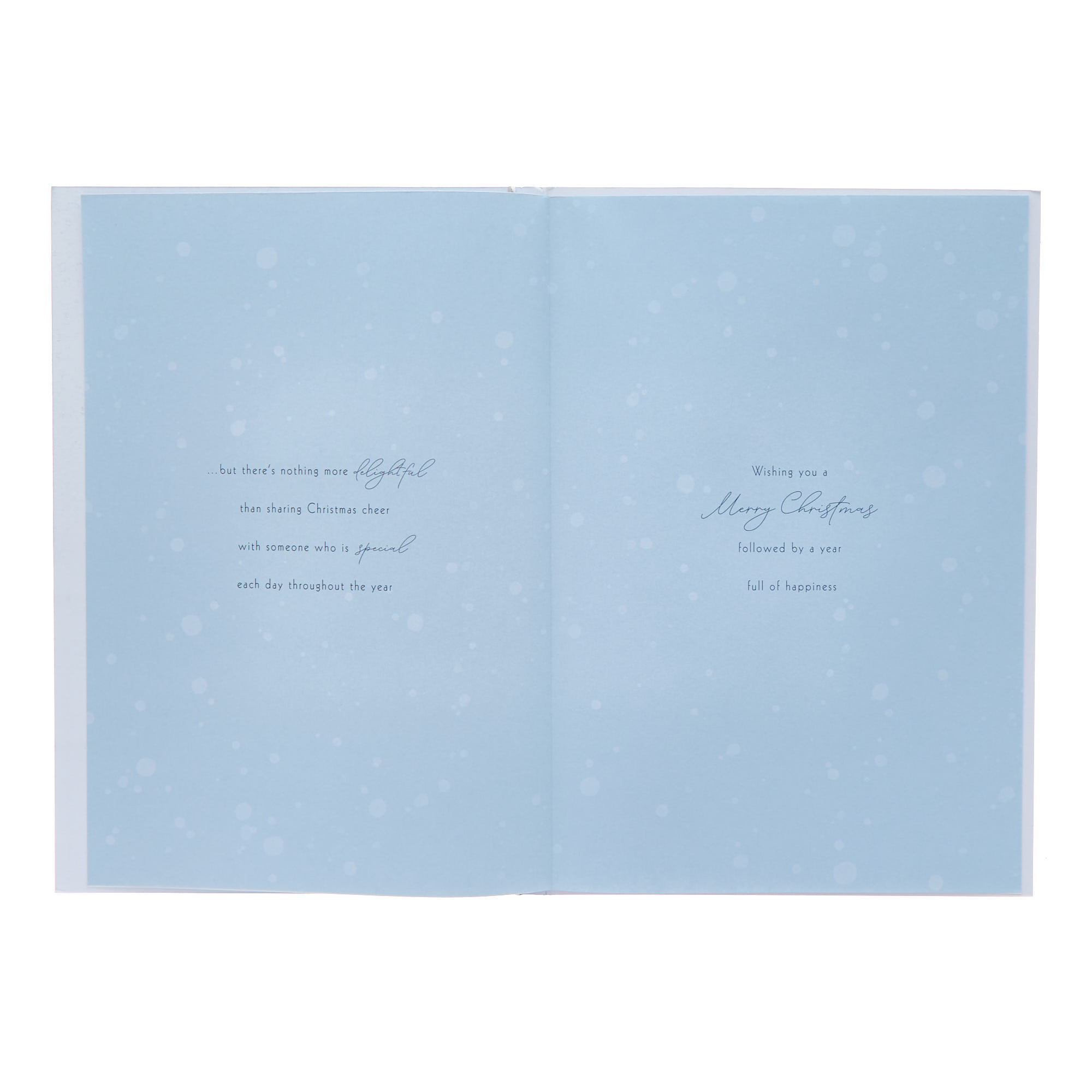 Grandad Snowy Night Christmas Card