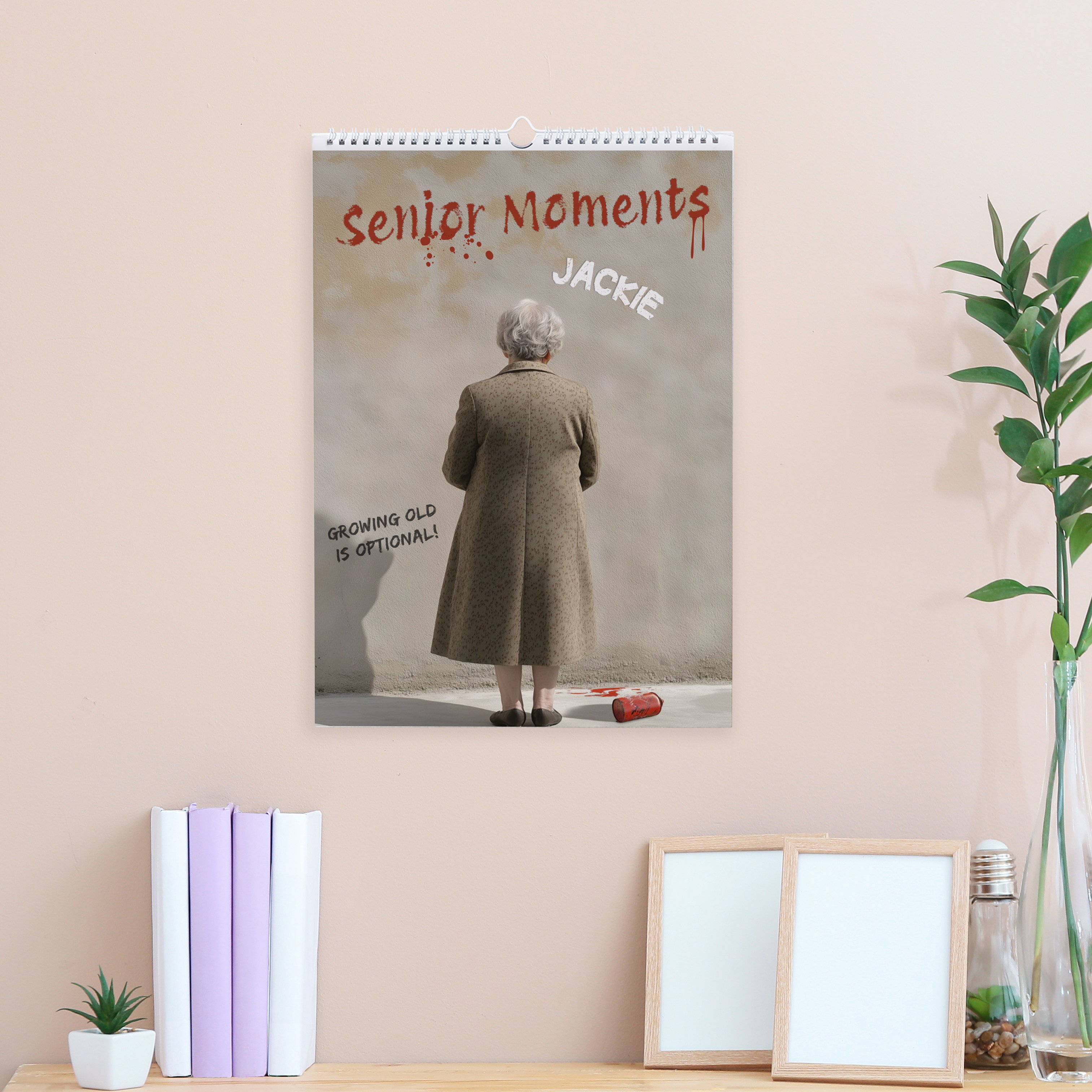 Personalised Senior Moments Calendar