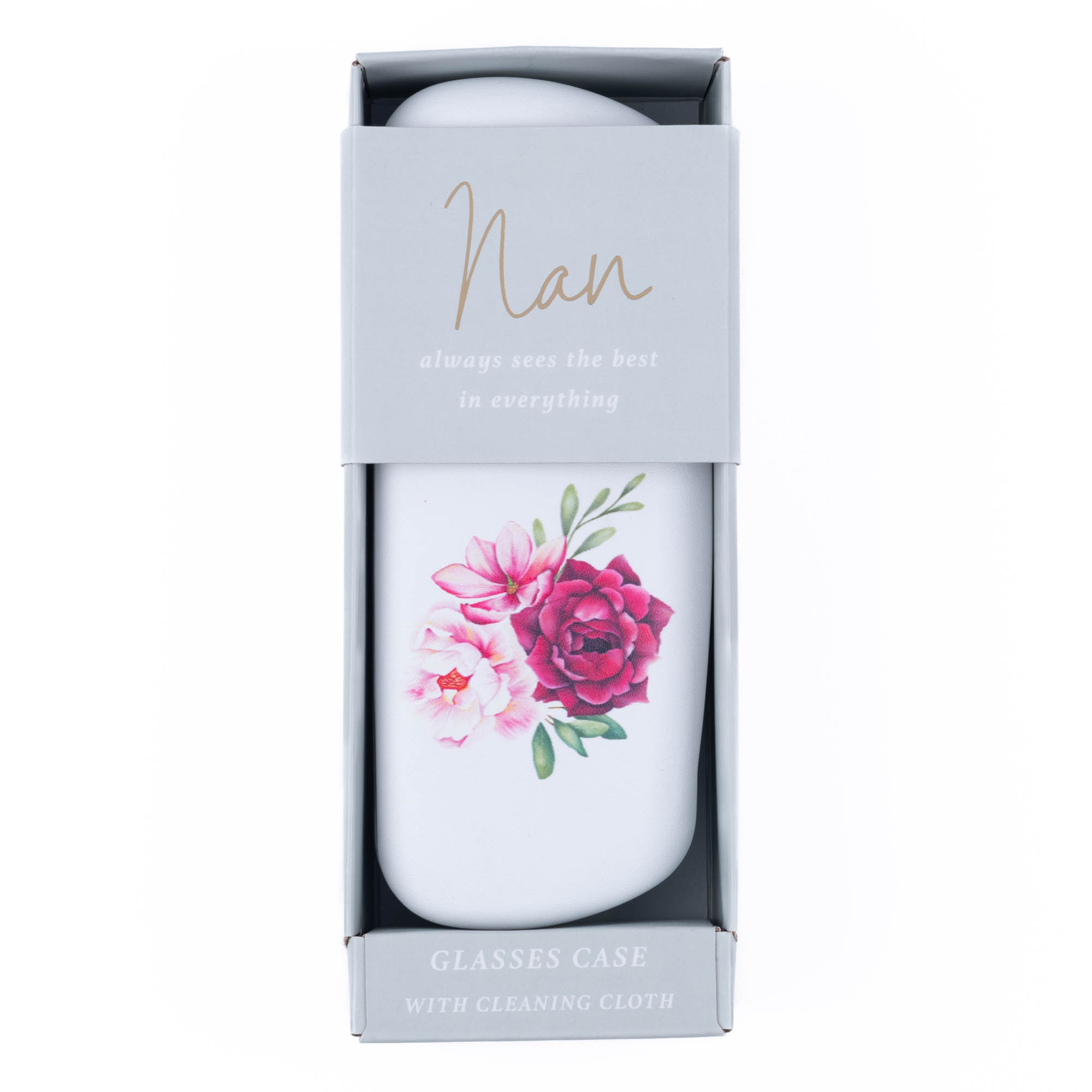 Nan Floral Glasses Case & Cleaning Cloth