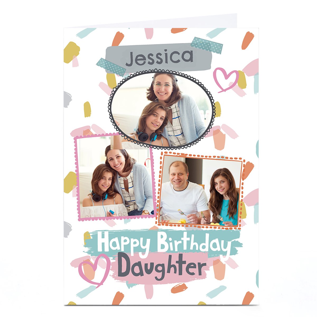 Photo Bev Hopwood Birthday Card - Daughter