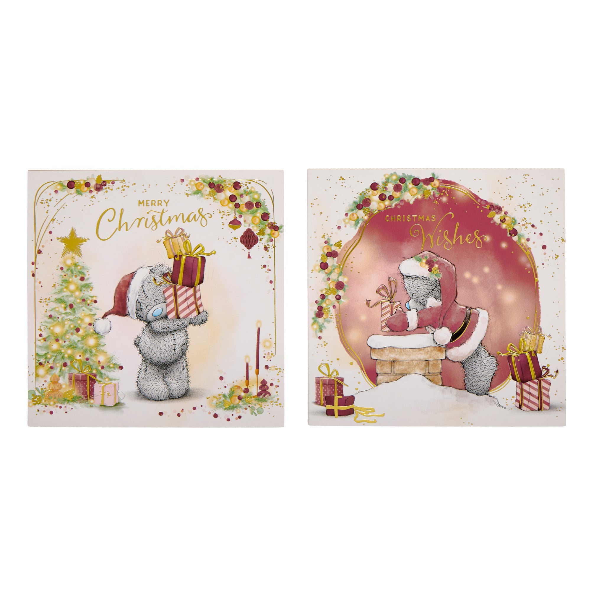 12 Me To You Tatty Teddy Christmas Cards - 2 Designs