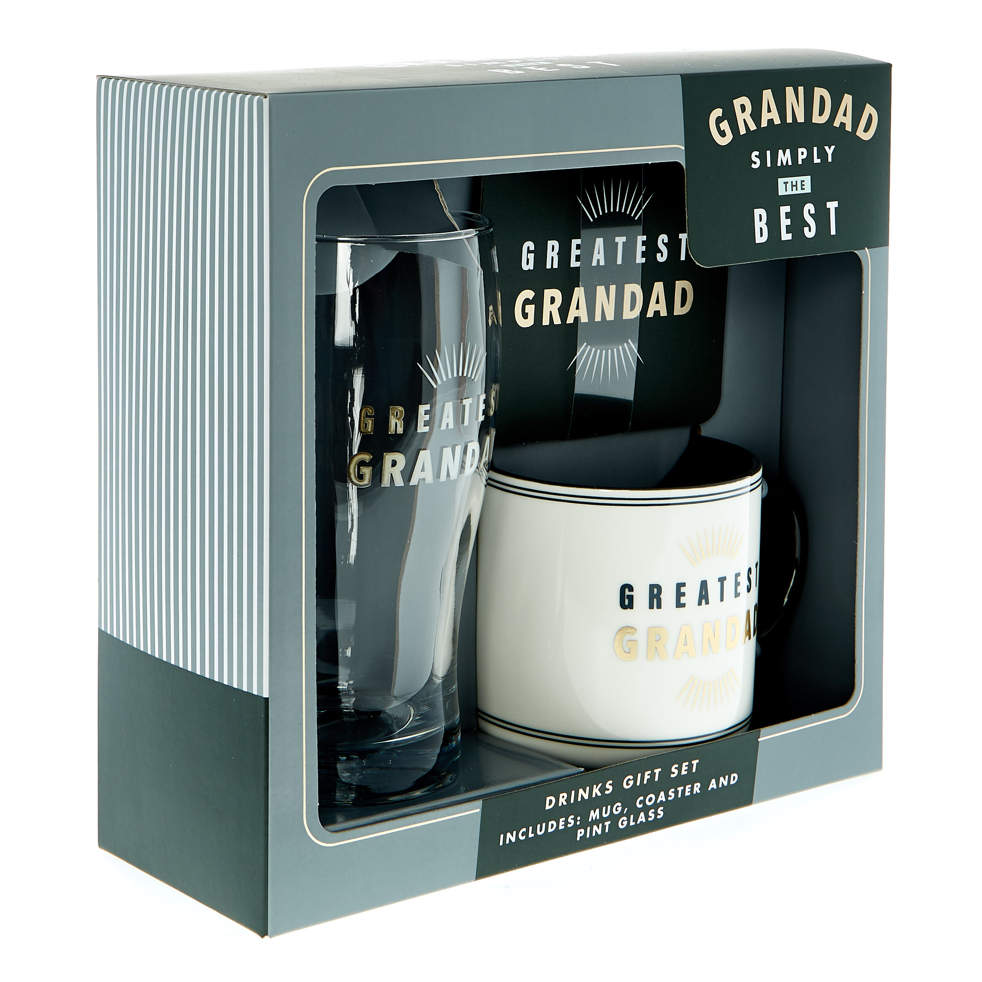 Grandad Simply The Best Drinks Gift Set