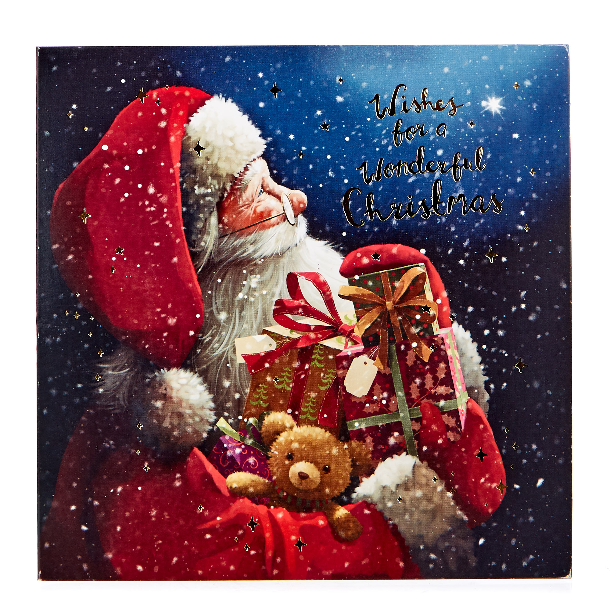 Charity Christmas Cards - Santa Claus (Pack of 16)