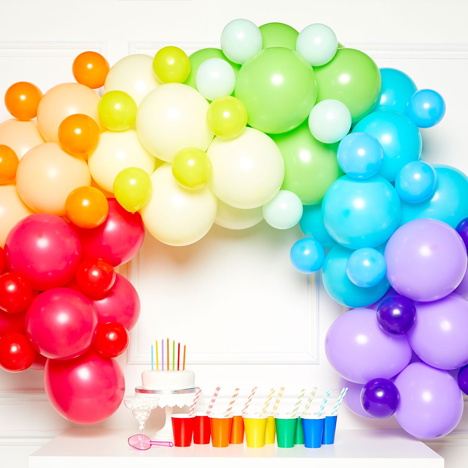 DIY Balloon Garland Kit - Rainbow