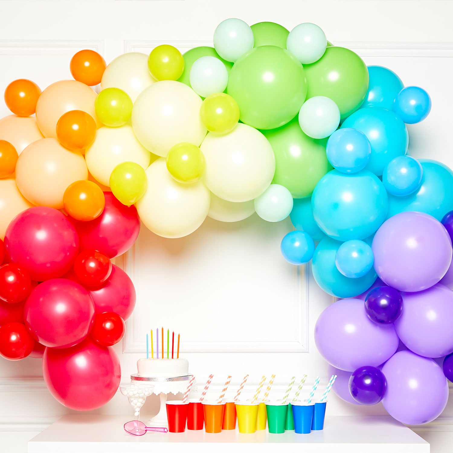 DIY Balloon Garland Kit - Rainbow