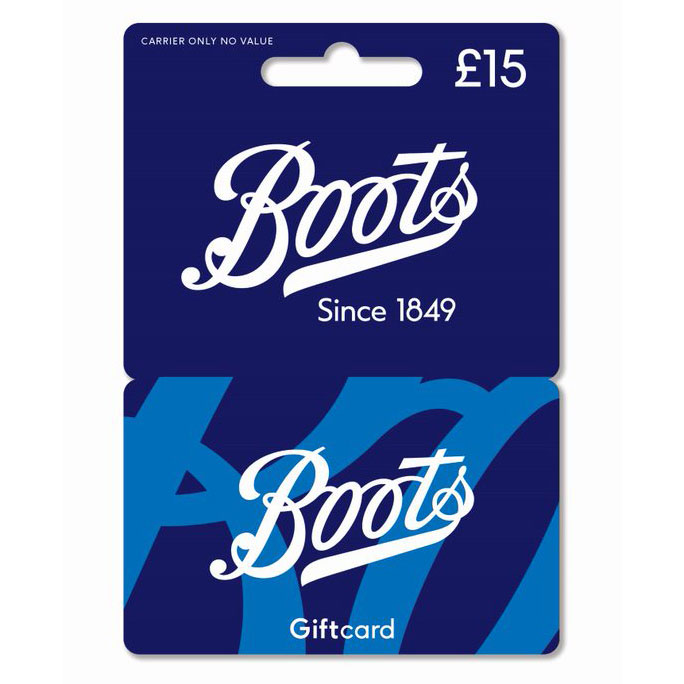 Boots UK £15 Gift Card