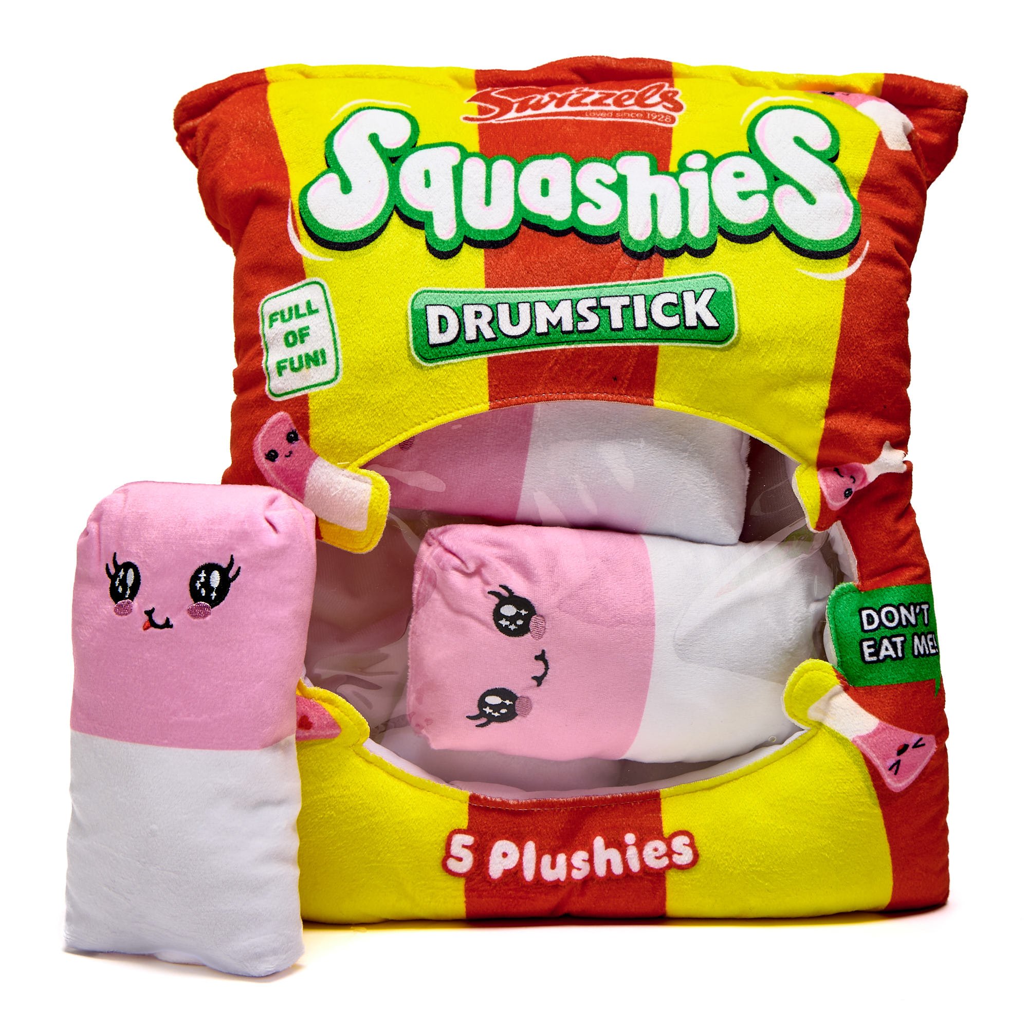 Swizzels Squashies Drumstick 5 Plushies