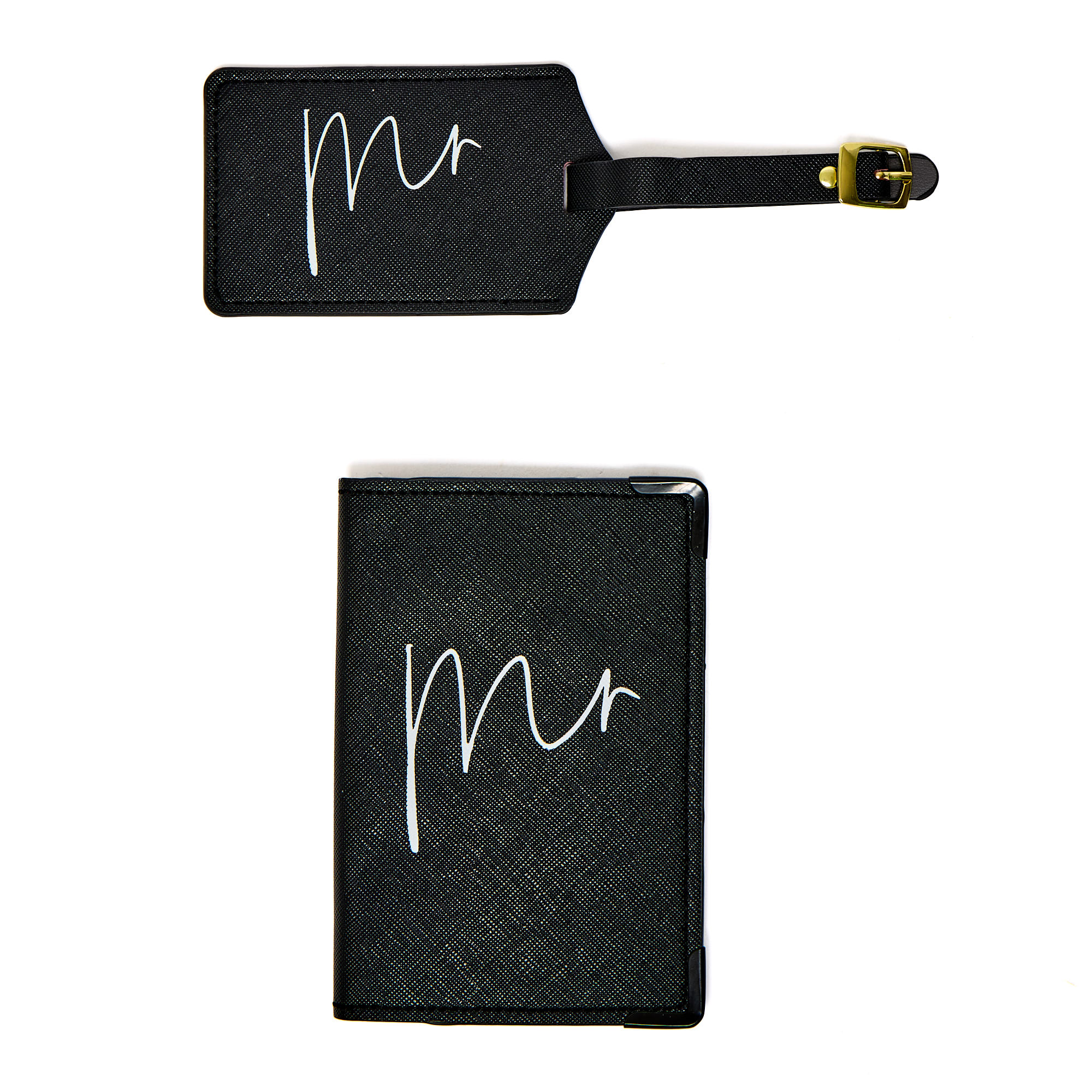 Adventure Together Mr Passport Holder & Luggage Tag