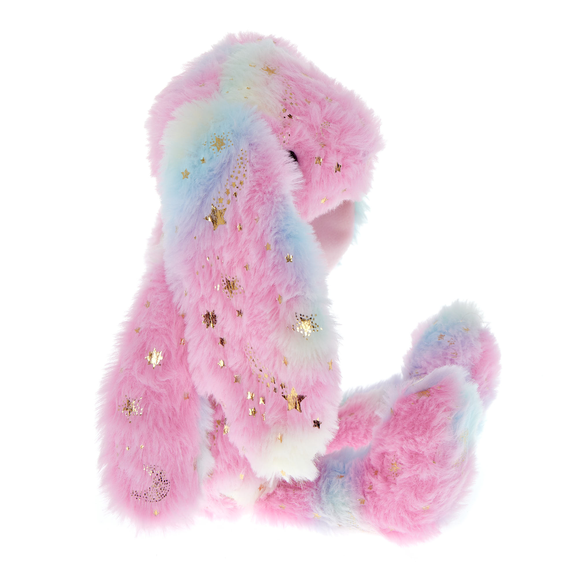 Small Rainbow Sparkle Bunny Soft Toy