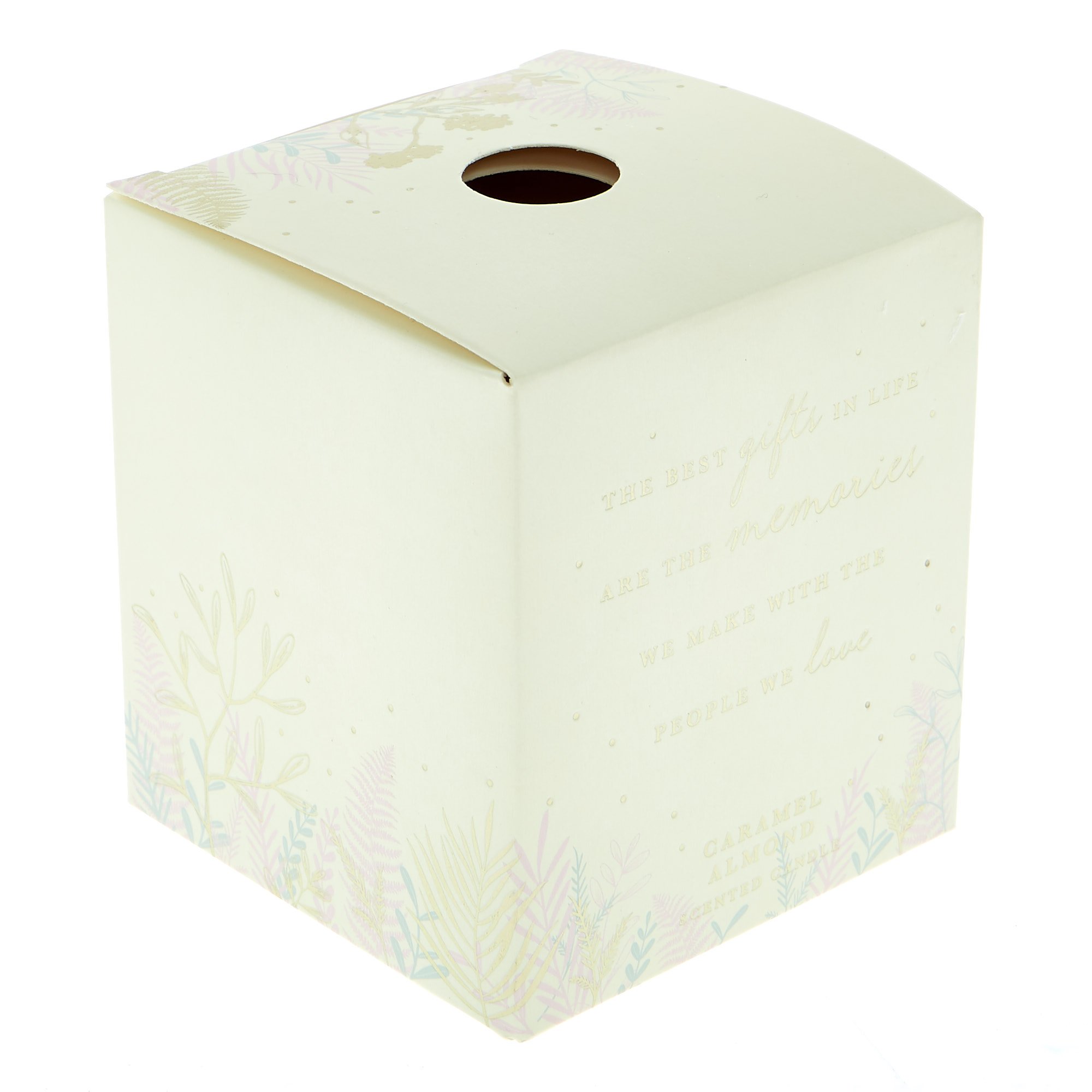 Memories Caramel Almond Scented Candle