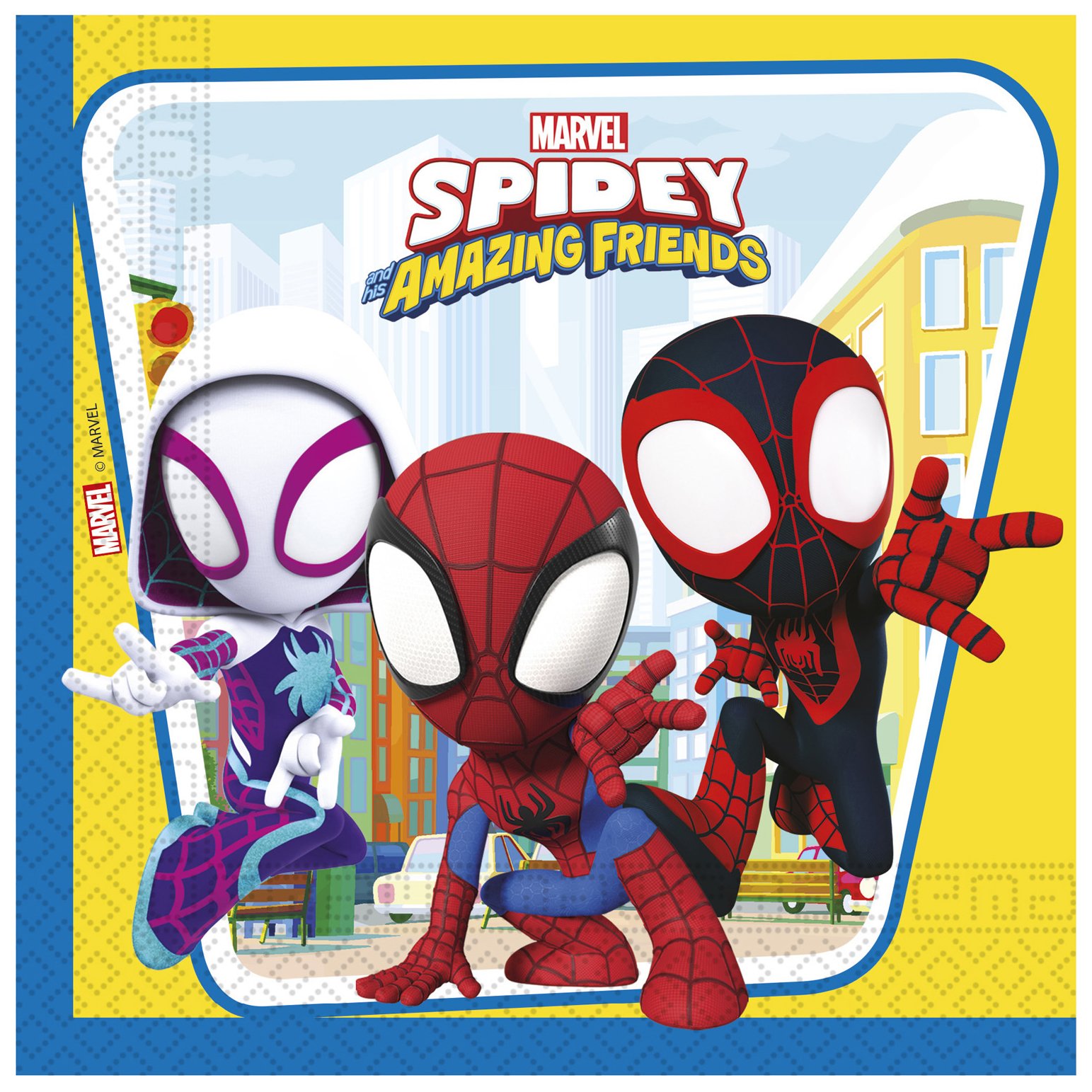 Spidey & His Amazing Friends Party Tableware & Decorations Bundle - 16 Guests