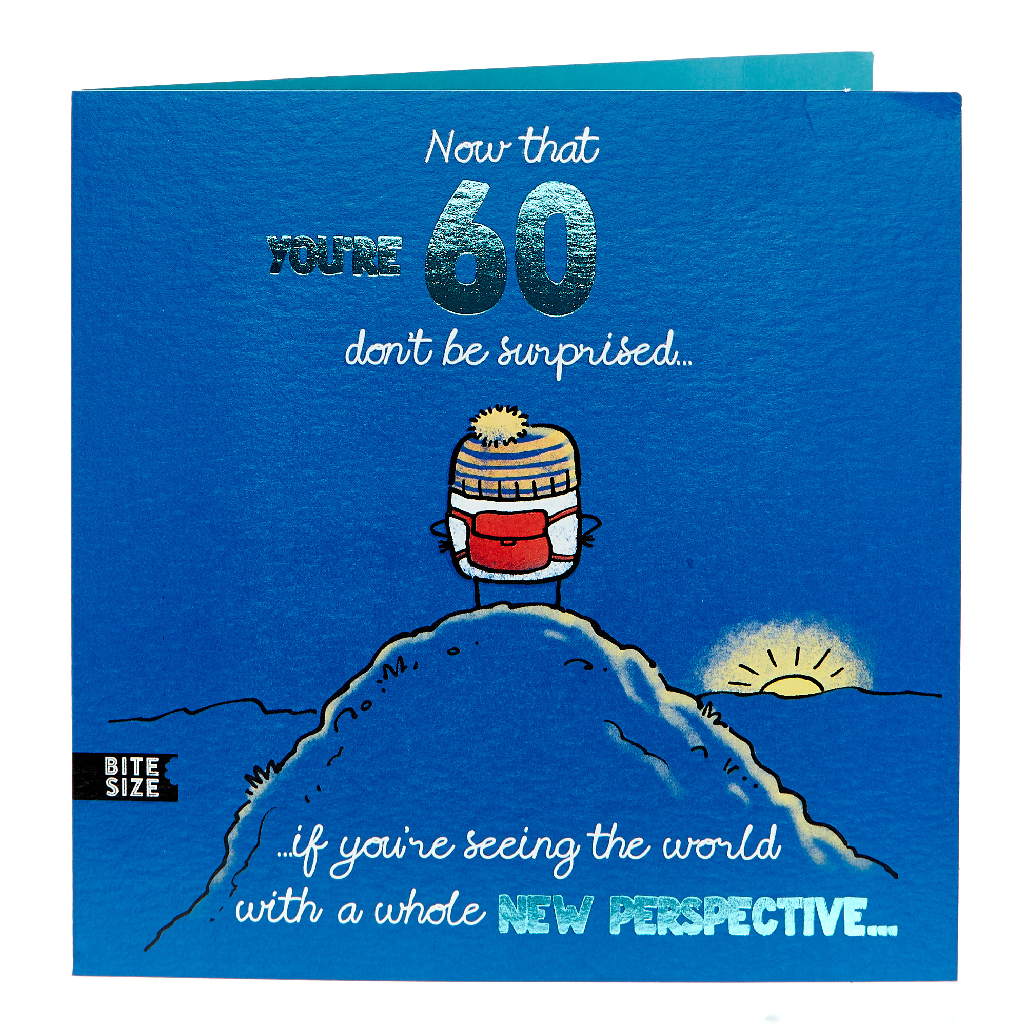 60th Birthday Card - A Whole New Perspective