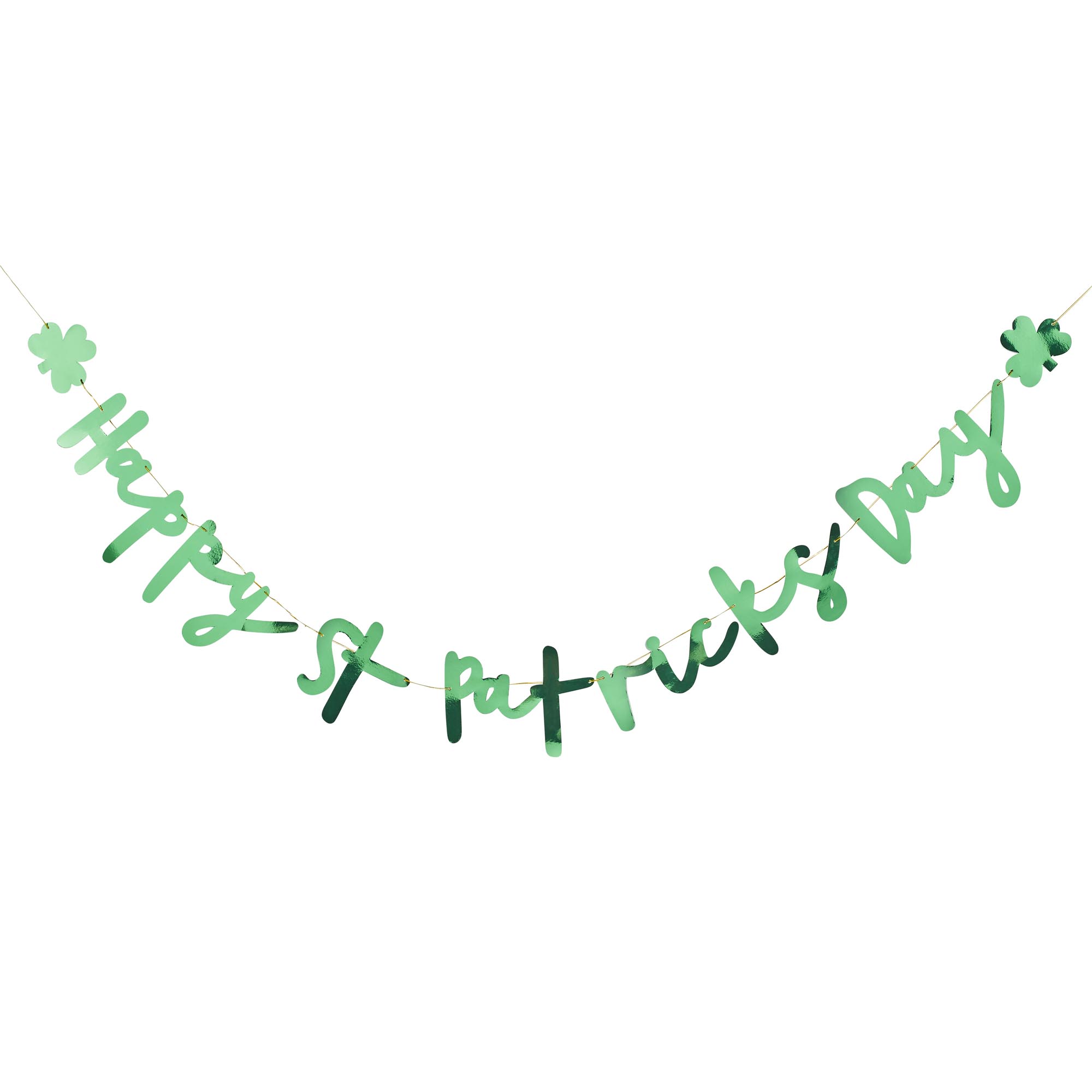 Happy St. Patrick's Day Card Banner 