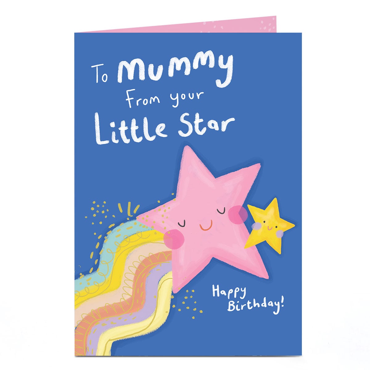 Birthday Card - From Your Little Star, Mummy