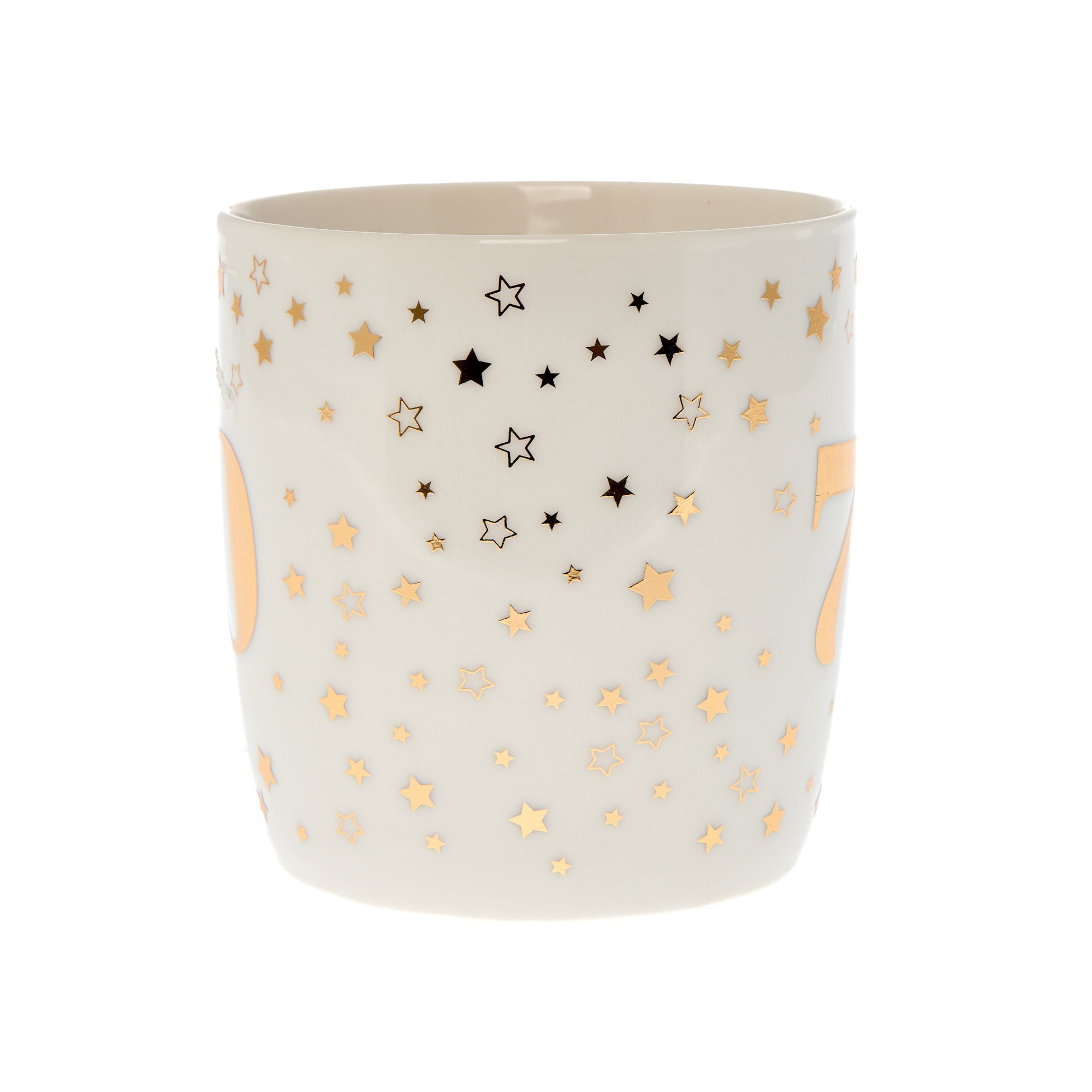 Blue & Gold 70th Birthday Mug In A Box