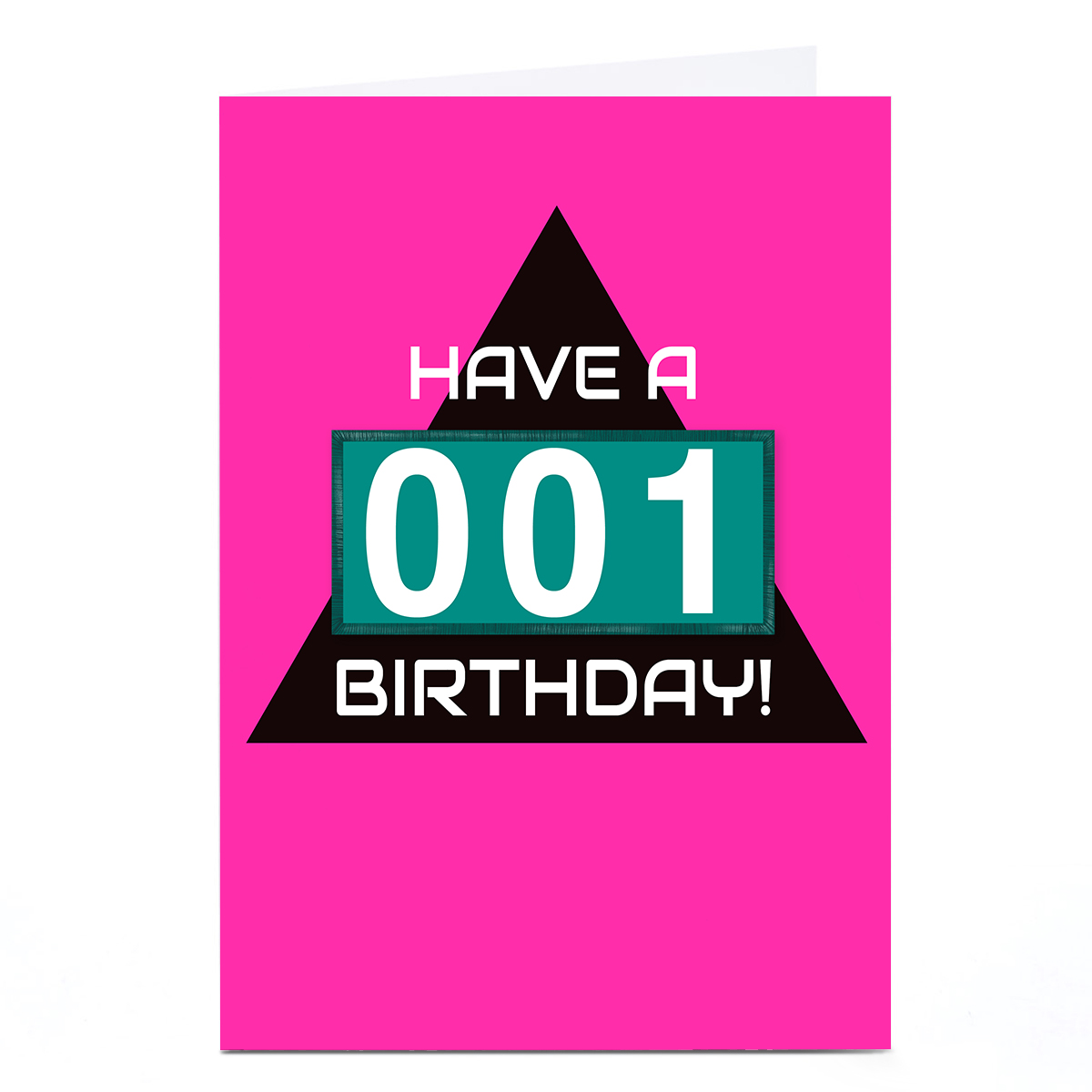 Personalised Birthday Card - 001 Birthday